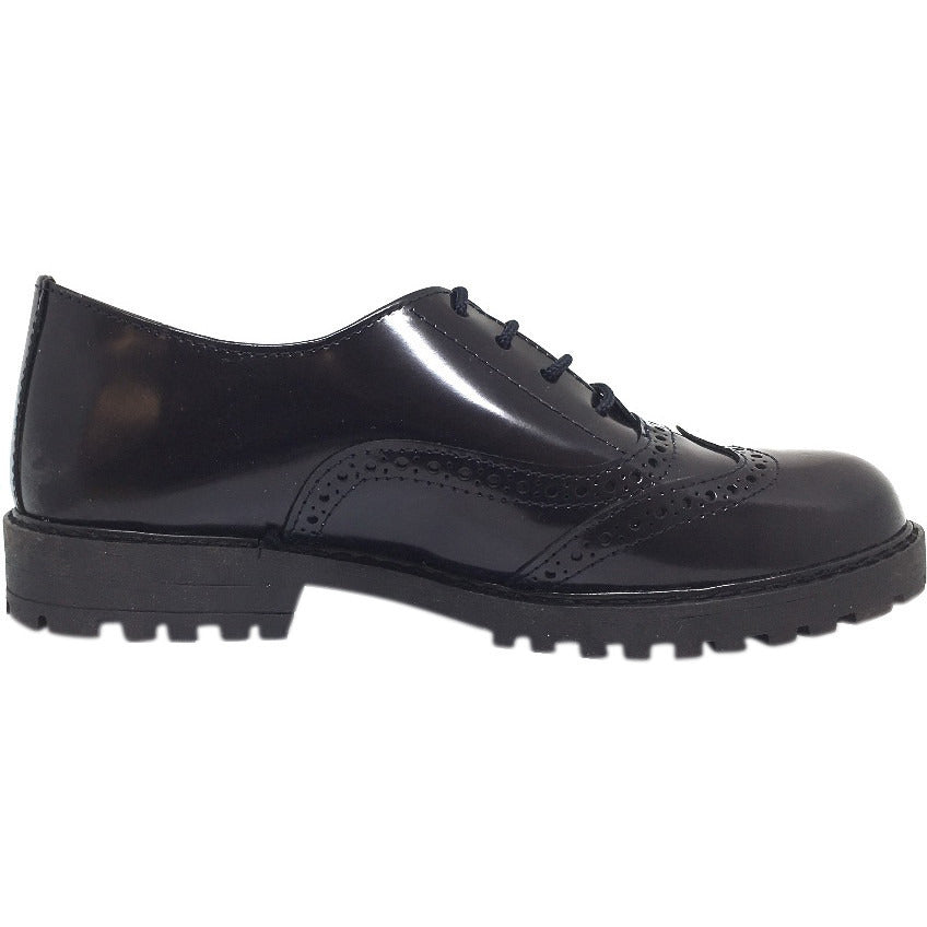 Chupetin 3931 Navy Laced Tie Oxford Shoes for Boys & Girls - Classic School Uniform Dress Shoes for Kids