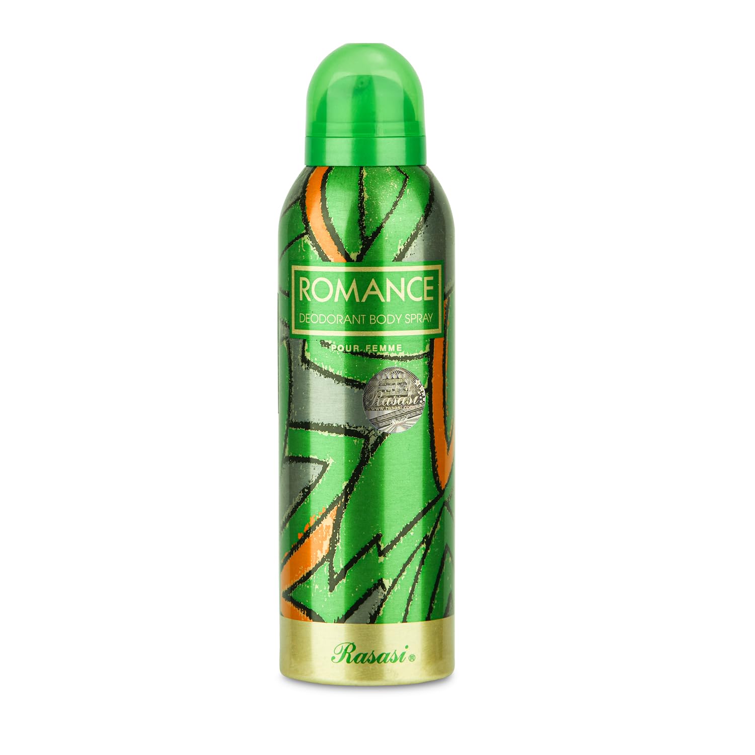RASASI Romance Women's Deodorant Body Spray - 200ml | Long-Lasting Odor Protection | Skin-Friendly Formula | Fresh & Feminine Fragrance | Perfect for Daily Use, Workouts & Special Occasions