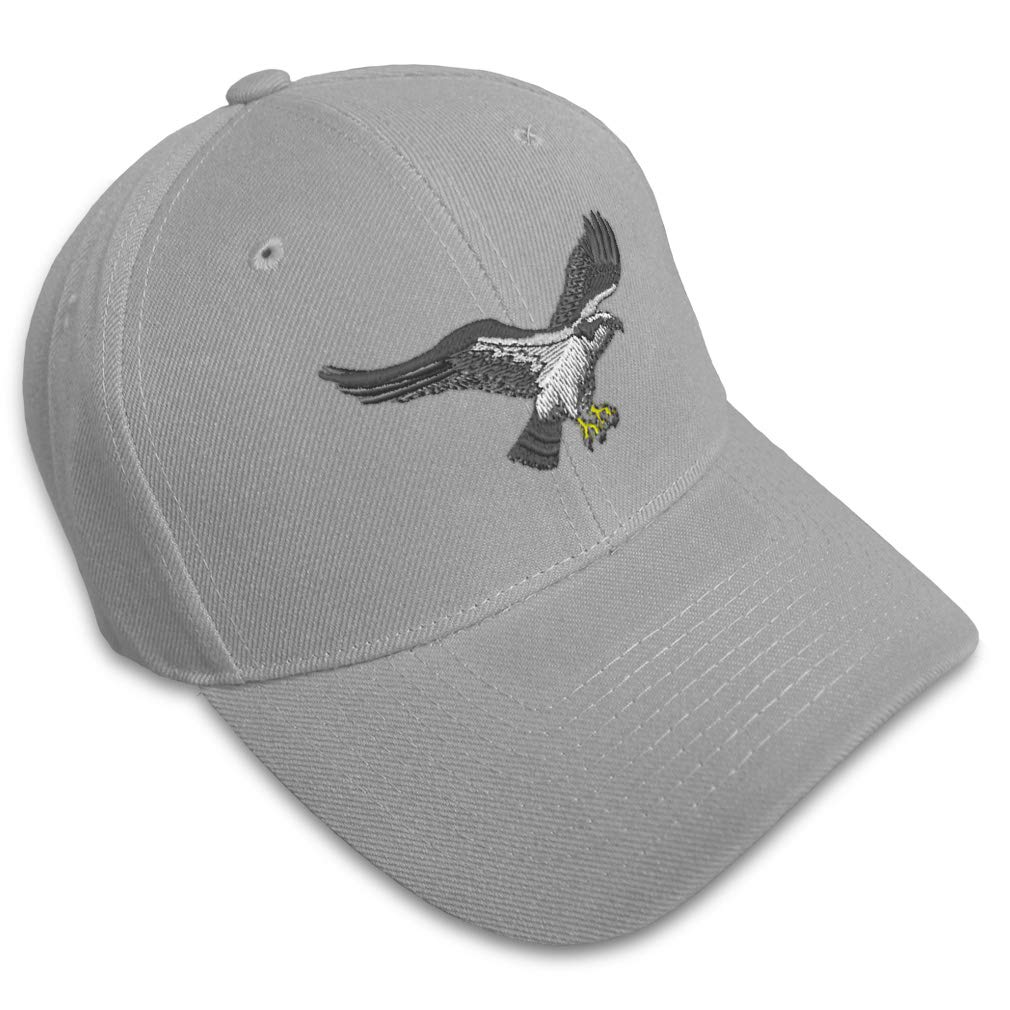 Osprey Embroidery Baseball Cap for Men & Women - Animal & Bird Design Adjustable Dad Hat for Outdoor Sports, Hiking & Casual Wear