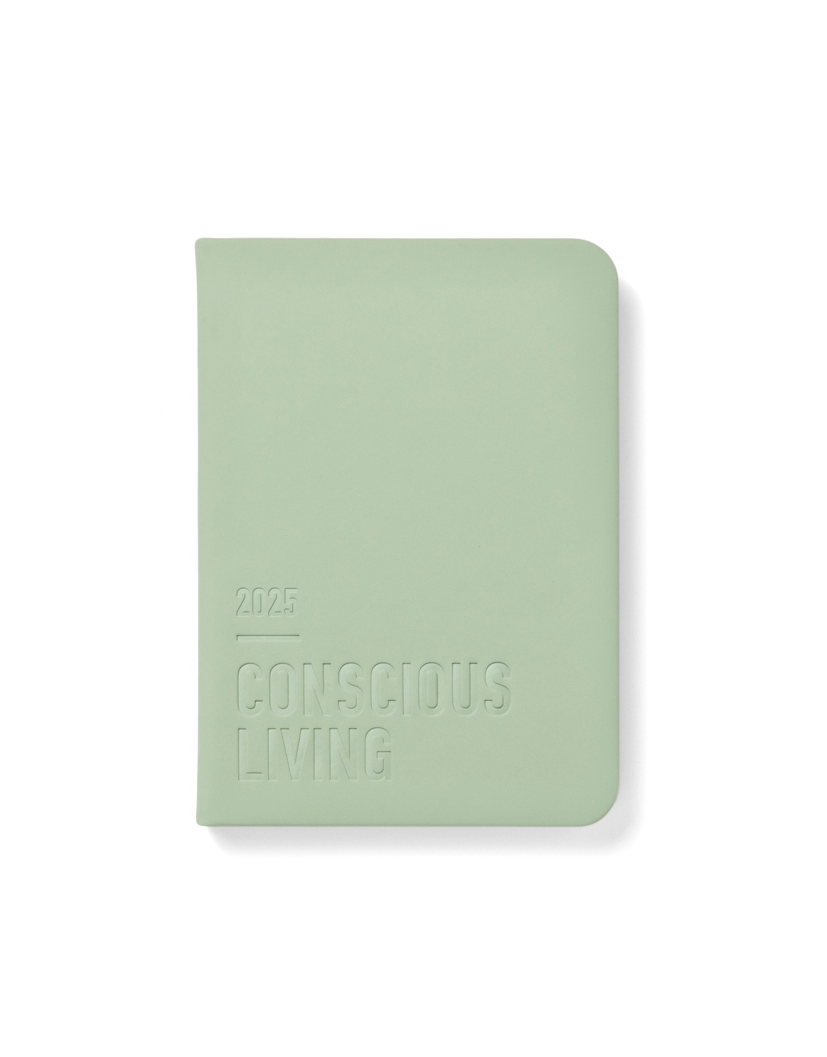 2025 Letts of London A6 Daily Planner - Eco-Friendly Sage Green Diary with Day Per Page Layout (112x156x18mm) | Perfect for Work, School & Personal Organization