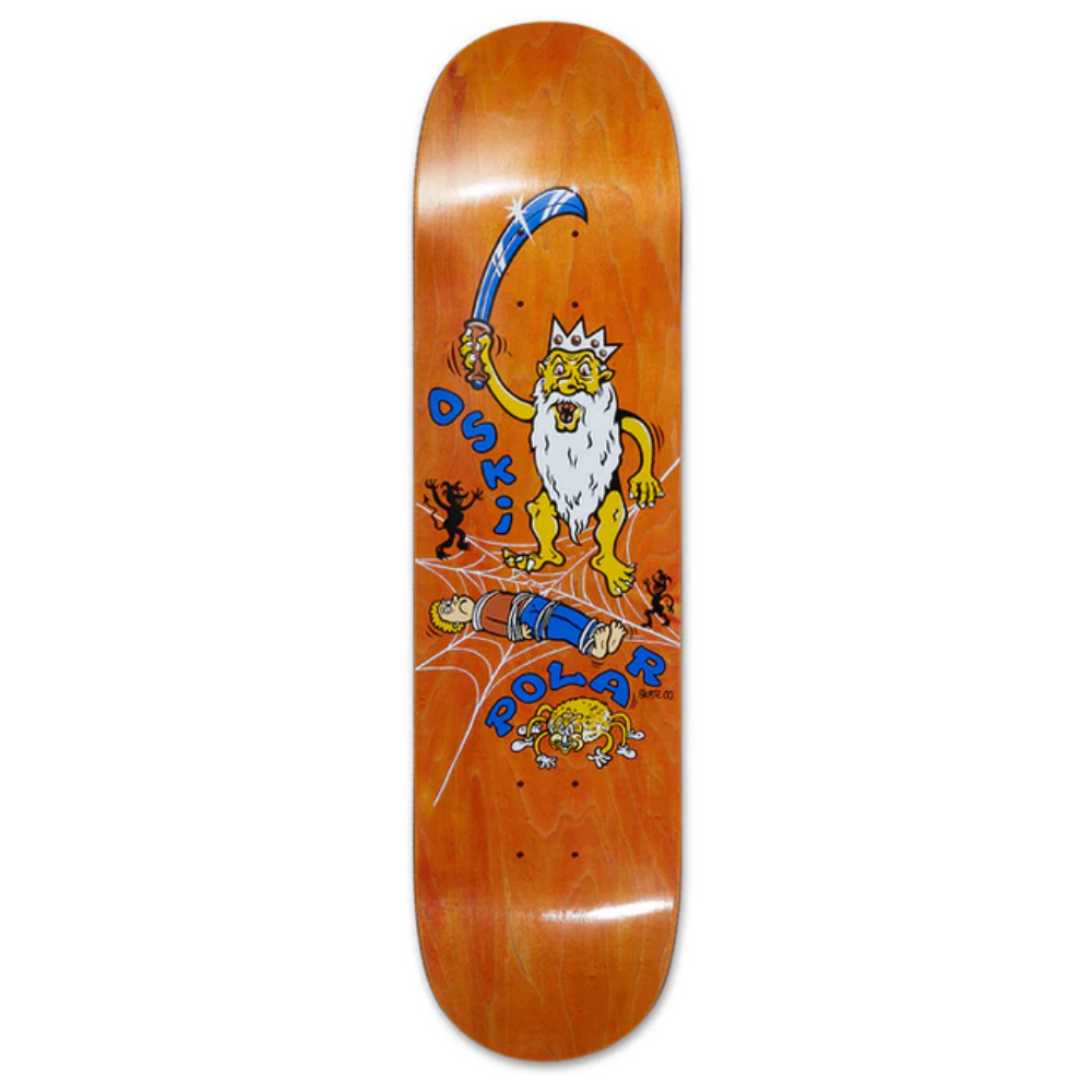 Polar Oskar Rozenberg Spider King Skateboard Deck 8.5