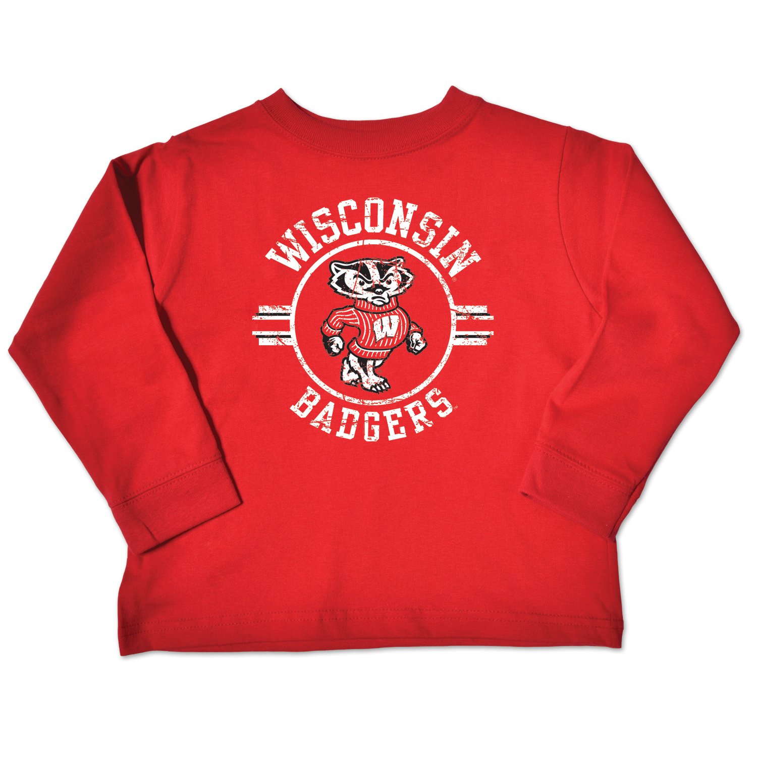 NCAA Toddler Long Sleeve T-Shirt - Soft Cotton Baby Boys & Girls Tee for School, Play & Family Outings
