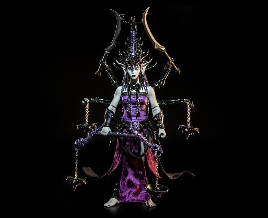 Four Horsemen Studio Mythic Legions 1/12 Scale 6-Inch Illythia Deluxe Action Figure - Collectible Fantasy Warrior for Display & Role-Playing Games