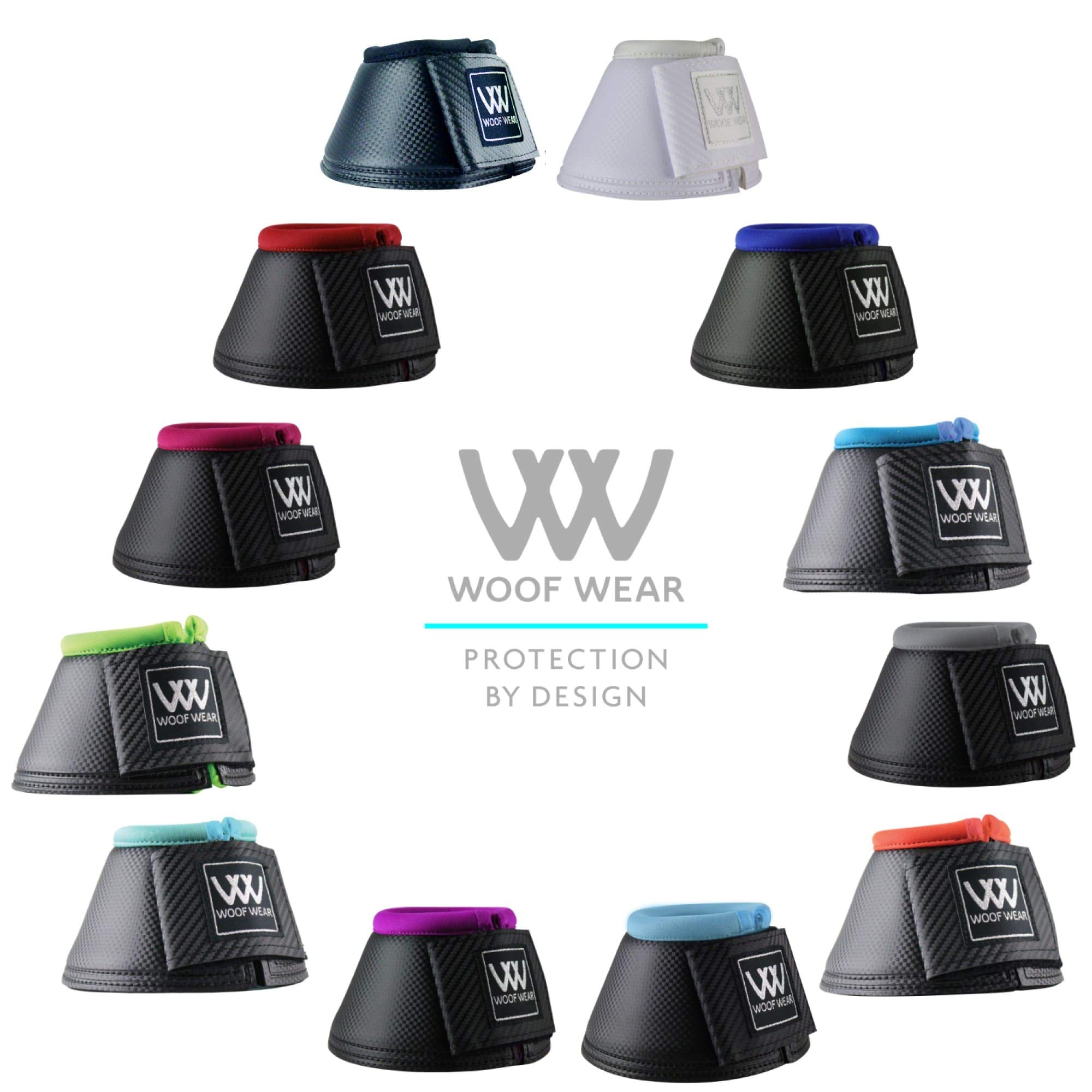 Woof Wear Pro Over Reach Boots for Horses - Durable & Breathable Horse Boots for Jumping, Riding & Training - Prevent Injuries & Enhance Performance