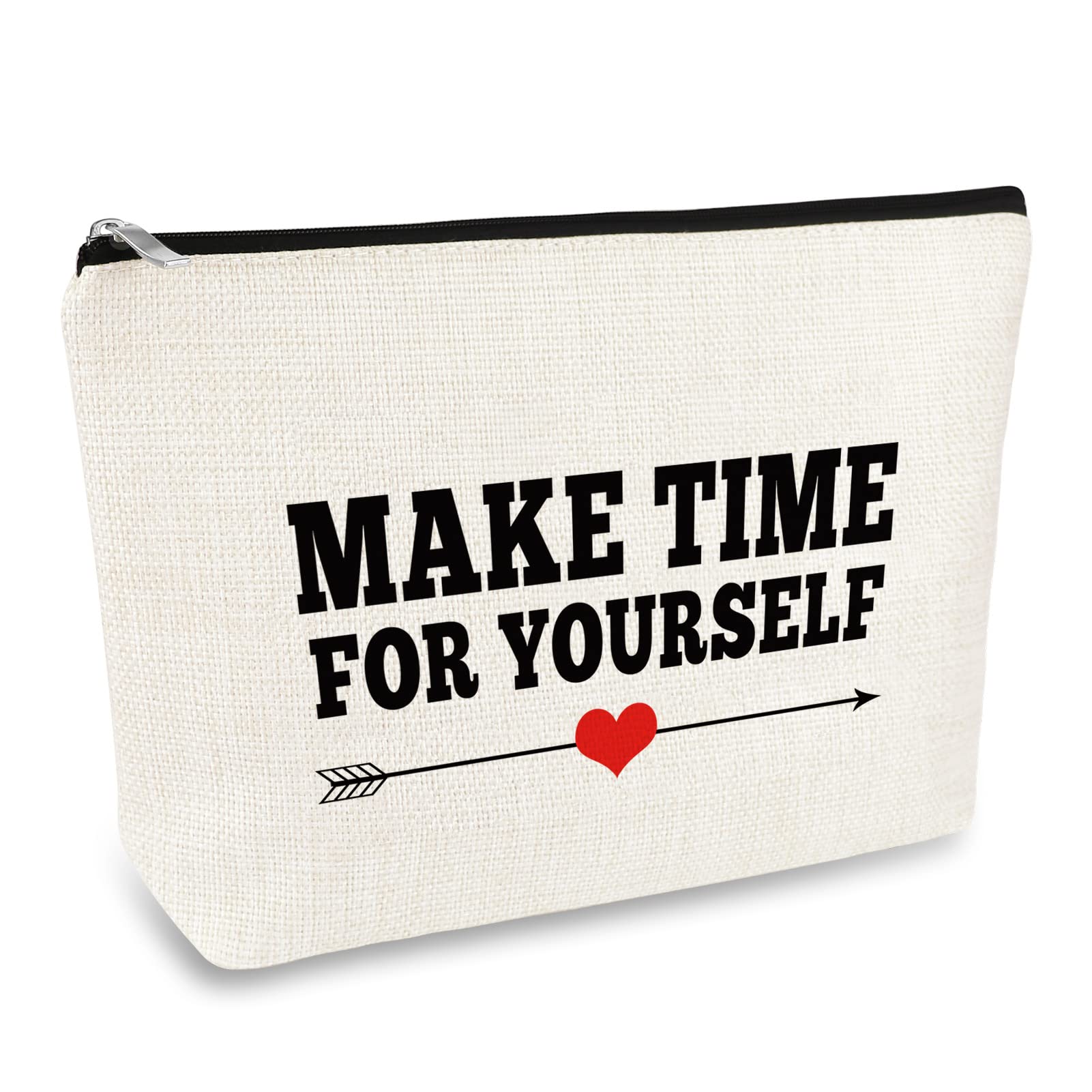 **Inspirational Makeup Bag for Women - Best Birthday, Christmas & Graduation Gift for Friends, Coworkers, Mother, Daughter & Sisters | Travel Cosmetic Pouch for BFFs & Everyday Use**