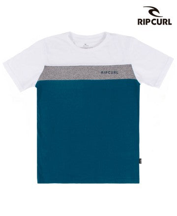 Rip Curl Kids K Te Mc Undertown K8 T-Shirt - Comfortable & Stylish Boys & Girls Cotton Tee for Surfing, Beach & Casual Wear