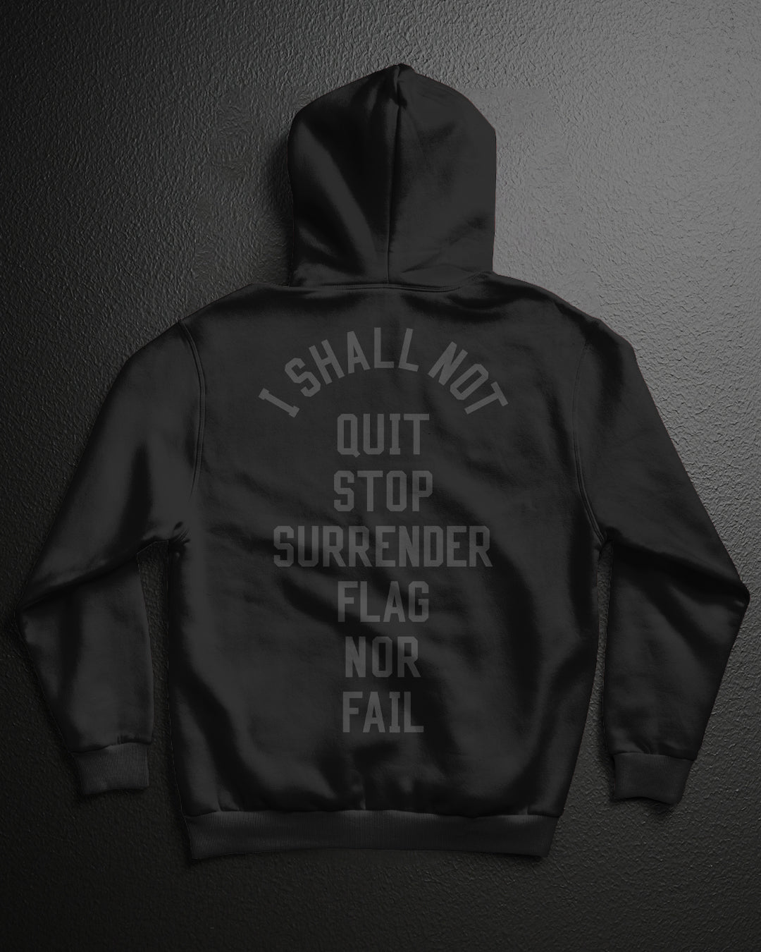 ANTHEM HOODIE - Premium Black Zip-Up Hooded Sweatshirt for Men & Women | Streetwear Fashion, Gym & Casual Wear