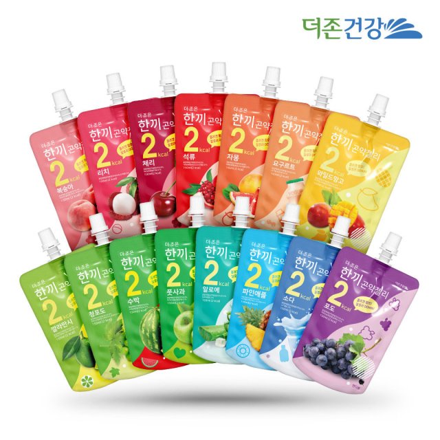 BETTER HEALTH Konjac Jelly - 15 Flavors Variety Pack (1 Box) | Low Calorie, Vegan & Gluten-Free Snack | Perfect for Weight Loss, Keto Diet & On-the-Go Healthy Treats