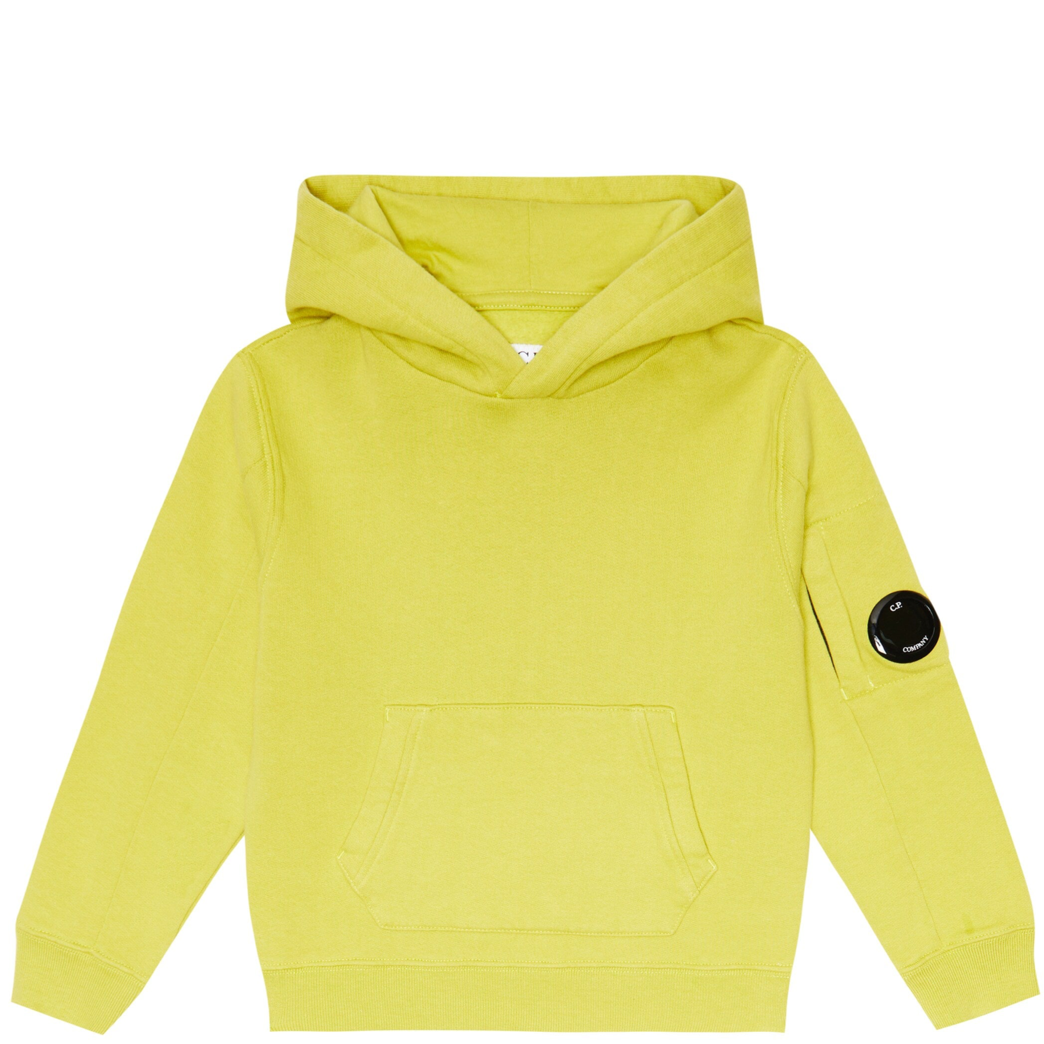 CP Company Kids Gold Hoodie - Stylish & Comfortable Pullover for Boys & Girls - Perfect for School, Playdates & Outdoor Adventures