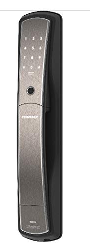 COMMAX Smart Digital Door Lock with Fingerprint - 6 Way Access Push Pull Door Lock (CDL-88PBio) - Keyless Entry for Home, Office & Apartment Security