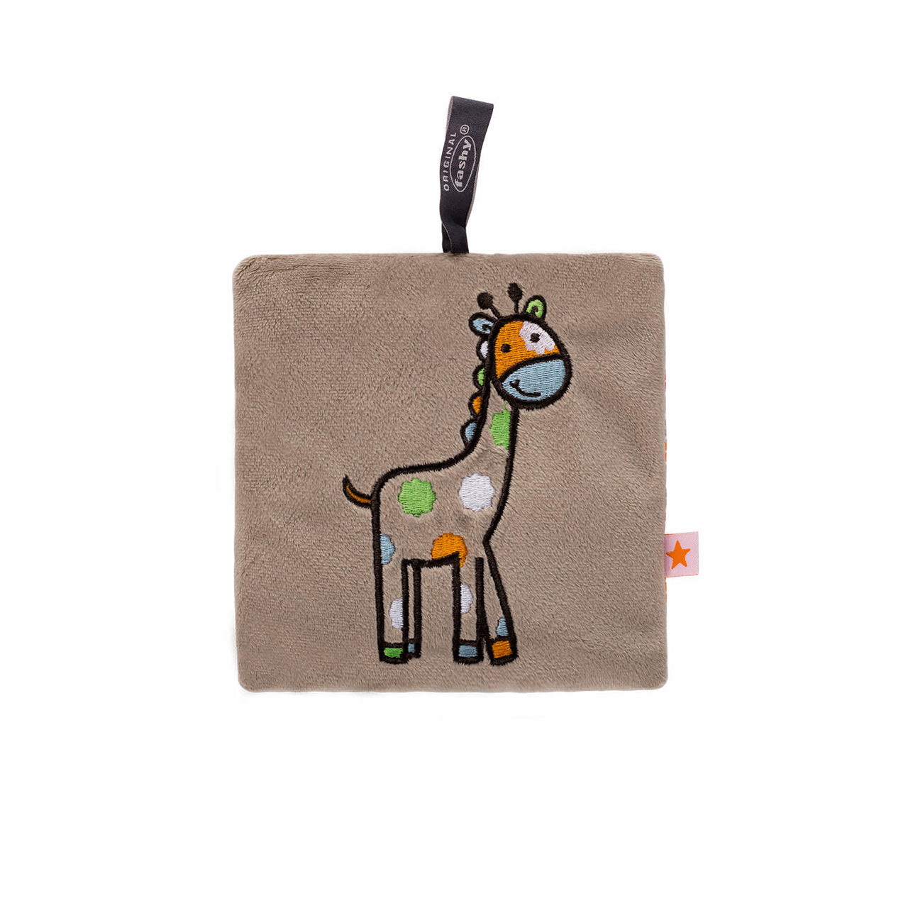 Organic Rapeseed Microwave Heating Pad with Soft Giraffe Cover - Soothing Relief for Neck, Shoulder & Back Pain - Perfect for Home, Office & Travel Use