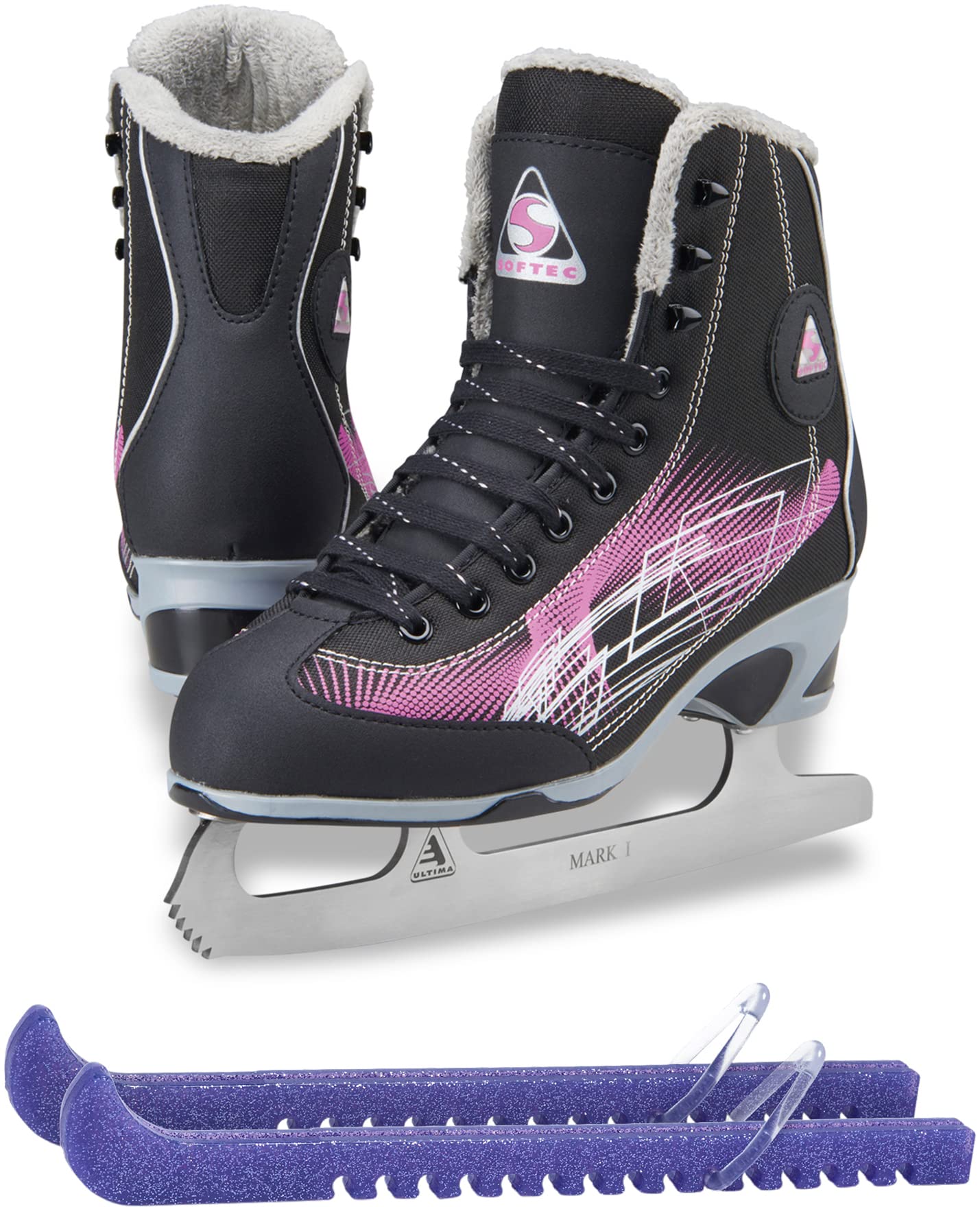 Jackson Ultima Figure Ice Skates for Women & Girls - Premium Softec Boots for Comfort & Performance | Perfect for Figure Skating, Ice Dancing & Recreational Skating