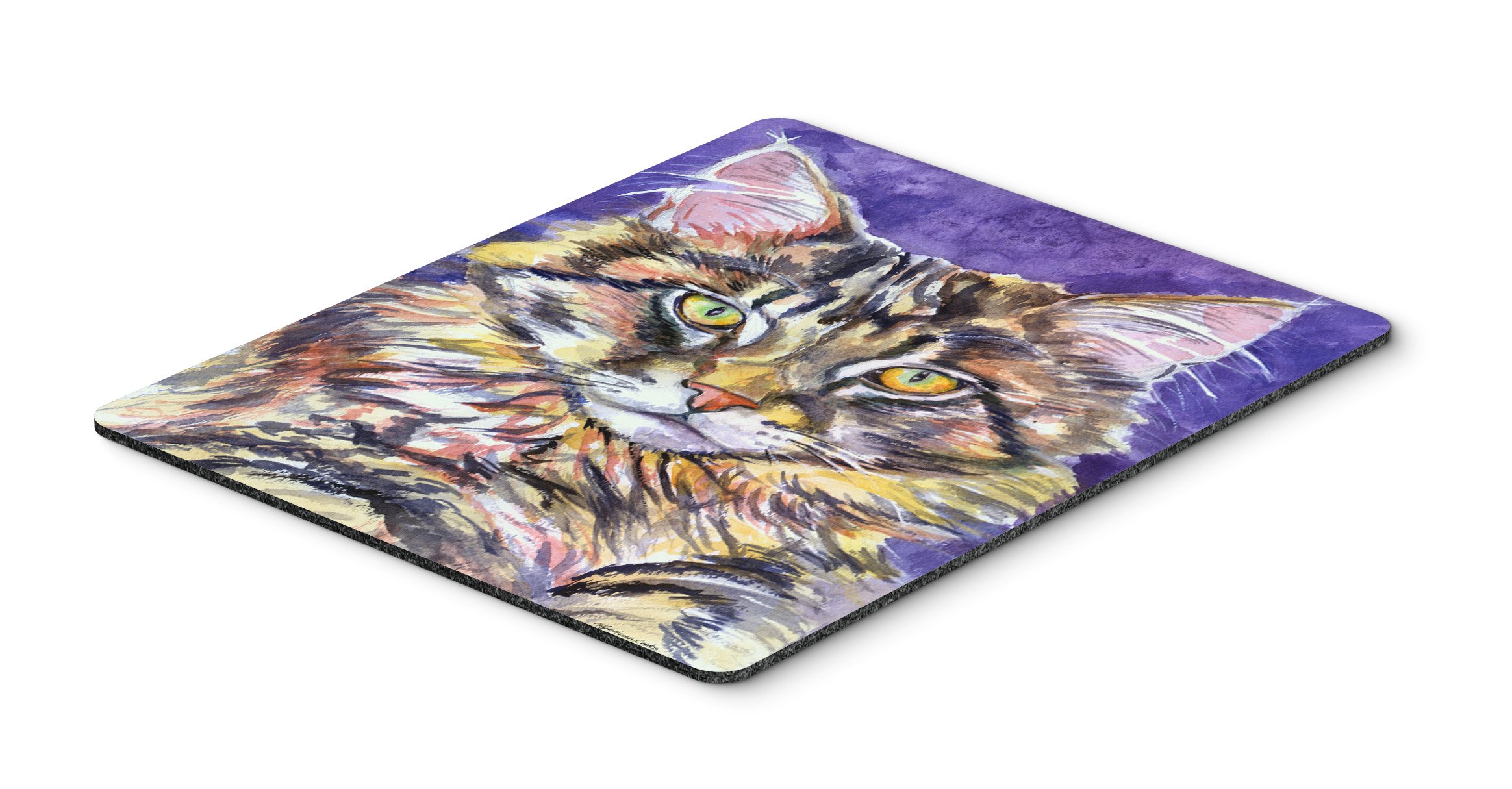 Maine Coon Sassy Mouse Pad - Large Washable Desk Mat for Home Office, Gaming & Computer Work | Non-Slip Hot Pad & Trivet for Laptops | Cute Cat-Themed Workspace Accessory