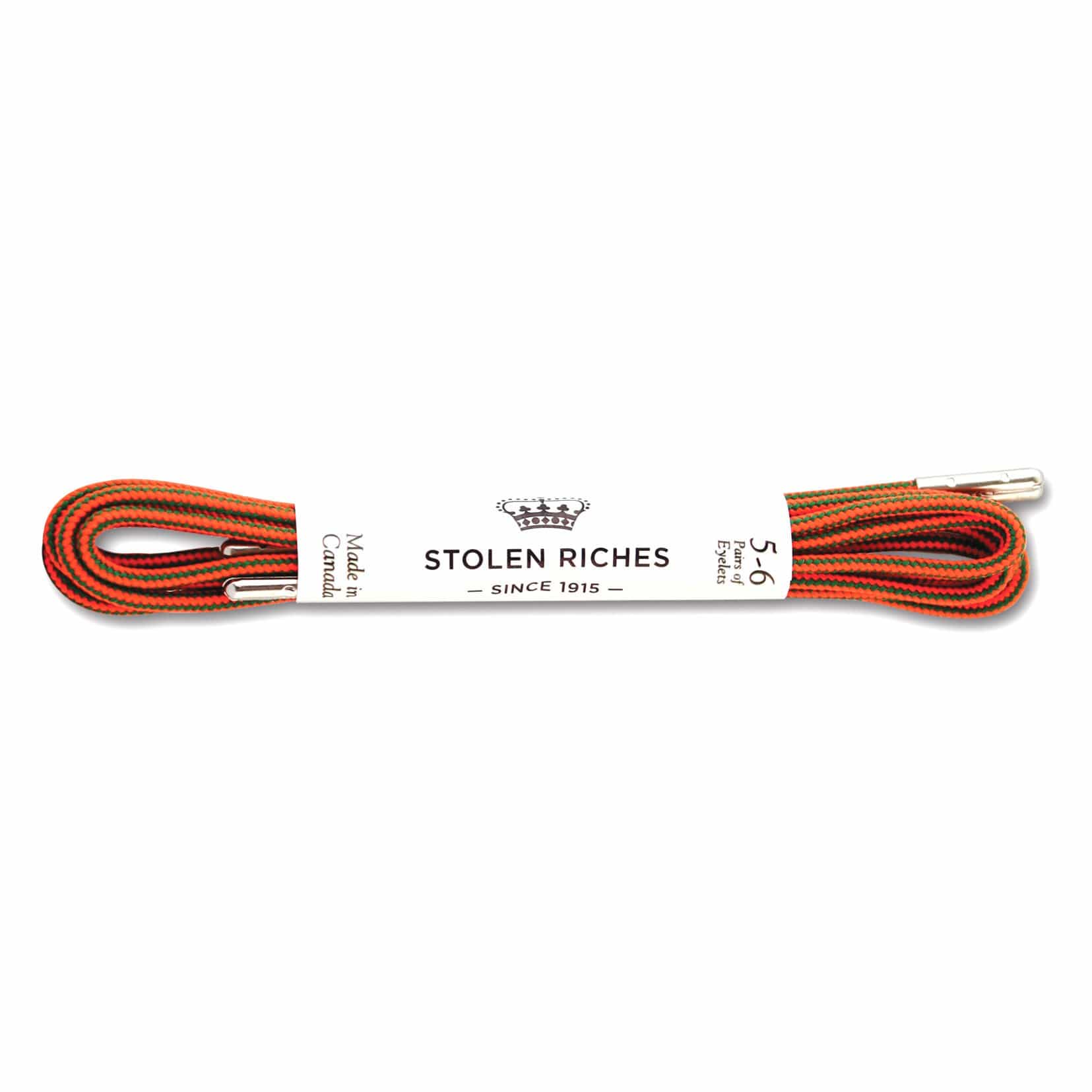 Stylish Ibis Stripe Dress Shoelaces - 27/69cm Length - Perfect for Sneakers, Boots & Casual Shoes - Fashionable Lace Replacement for Everyday Wear