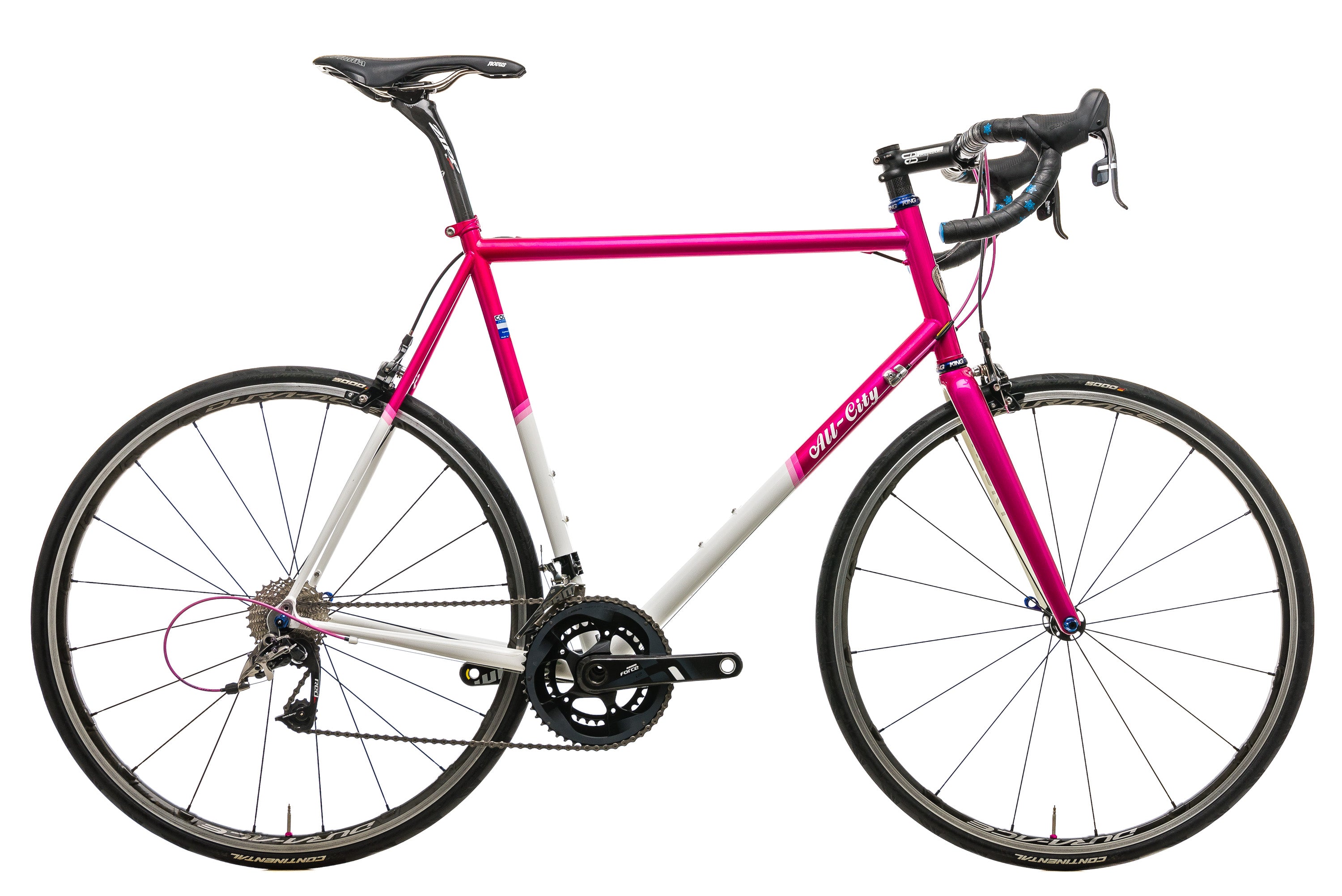 2016 All City Mr. Pink Road Bike - 61cm Lightweight Aluminum Frame for Urban Commuting & Fitness Cycling