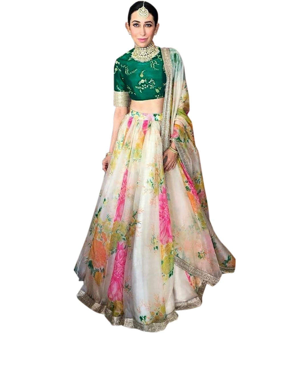 Designer Semi-Stitched Lehenga Choli for Women | Bridal Wedding & Party Wear | Elegant Indian Outfit for Weddings, Festivals & Special Occasions