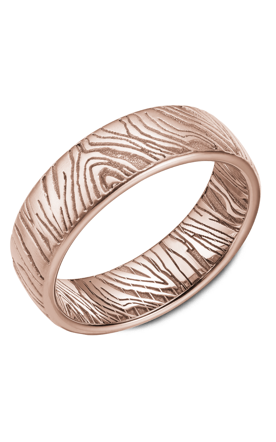 Bleu Royale Men's Wedding Band RYL 056R7 - 14K White Gold Classic Ring for Grooms & Engagement - Perfect for Weddings, Anniversaries & Special Occasions