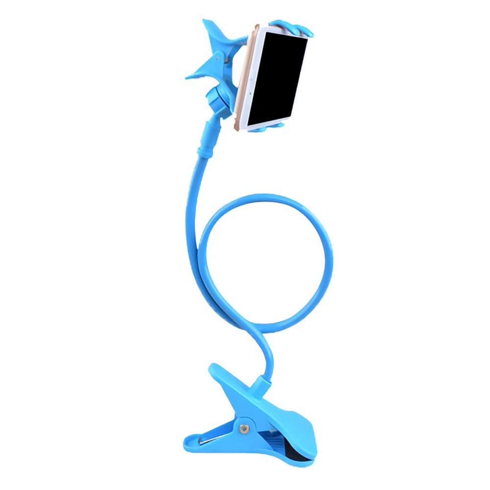 360° Rotating Universal Phone Holder Stand - Adjustable Clip for Smartphones & Tablets - Perfect for Car, Desk, Bedside & Travel Use