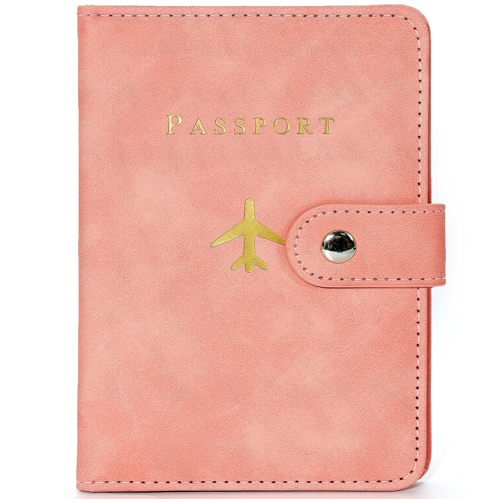 Premium Genuine Leather Passport Holder for Women & Men - RFID Blocking Travel Wallet - Perfect for International Flights, Cruises & Business Trips - Ideal Travel Gift & Cruise Ship Essential Accessory