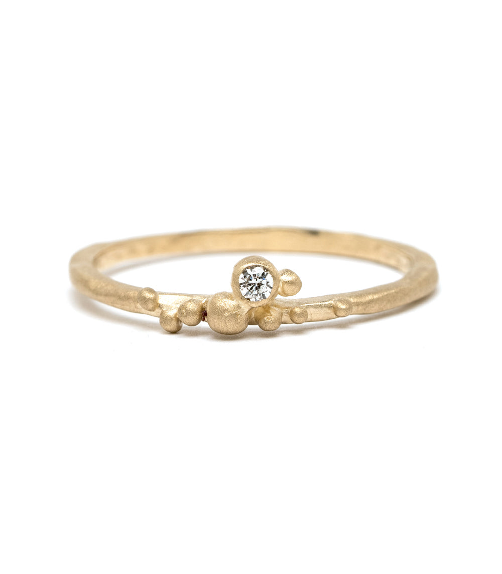 Boho Diamond Stacking Rings for Women - Mini Dewdrops Stackable Rings Set - Dainty Gold & Silver Rings for Layering - Perfect for Everyday Wear, Gift Giving & Boho Fashion
