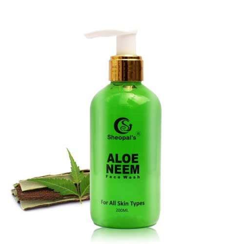 Best Neem Face Wash for Men & Women - Acne & Pimple Treatment Cleanser (200ml) - Perfect for Daily Skincare & Acne-Prone Skin
