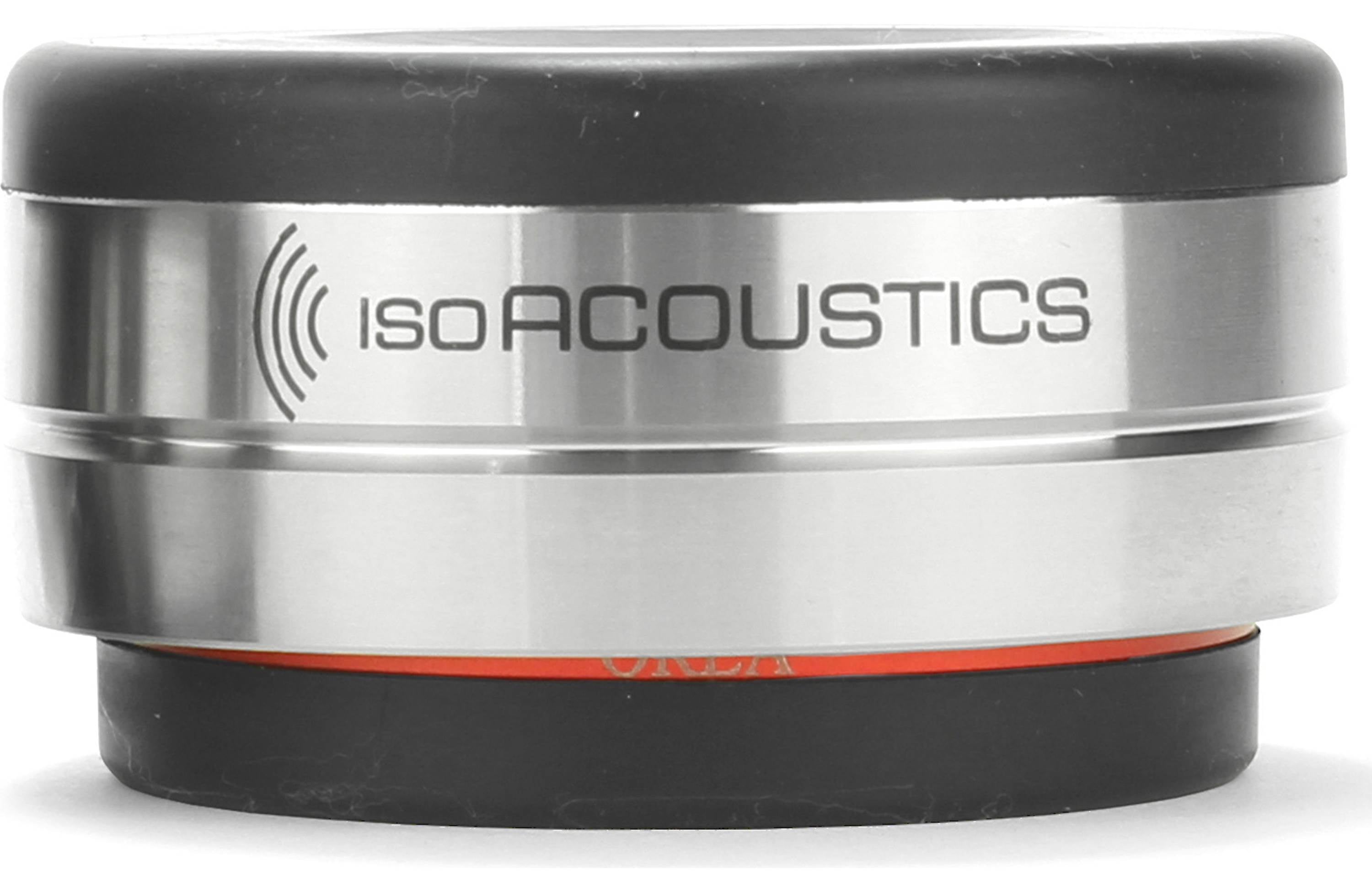 Isoacoustics Orea Bordeaux Single Vibration Isolator for Turntables, Speakers & Audio Equipment - Reduce Noise & Improve Sound Quality (Each) - Perfect for Home Studios & Hi-Fi Systems