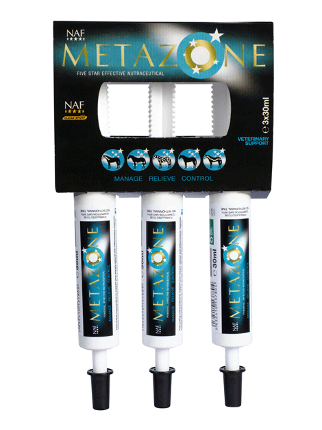 NAF Metazone Syringe for Horses - Veterinary Pain Relief Solution - Perfect for Equine Joint Care & Lameness Treatment