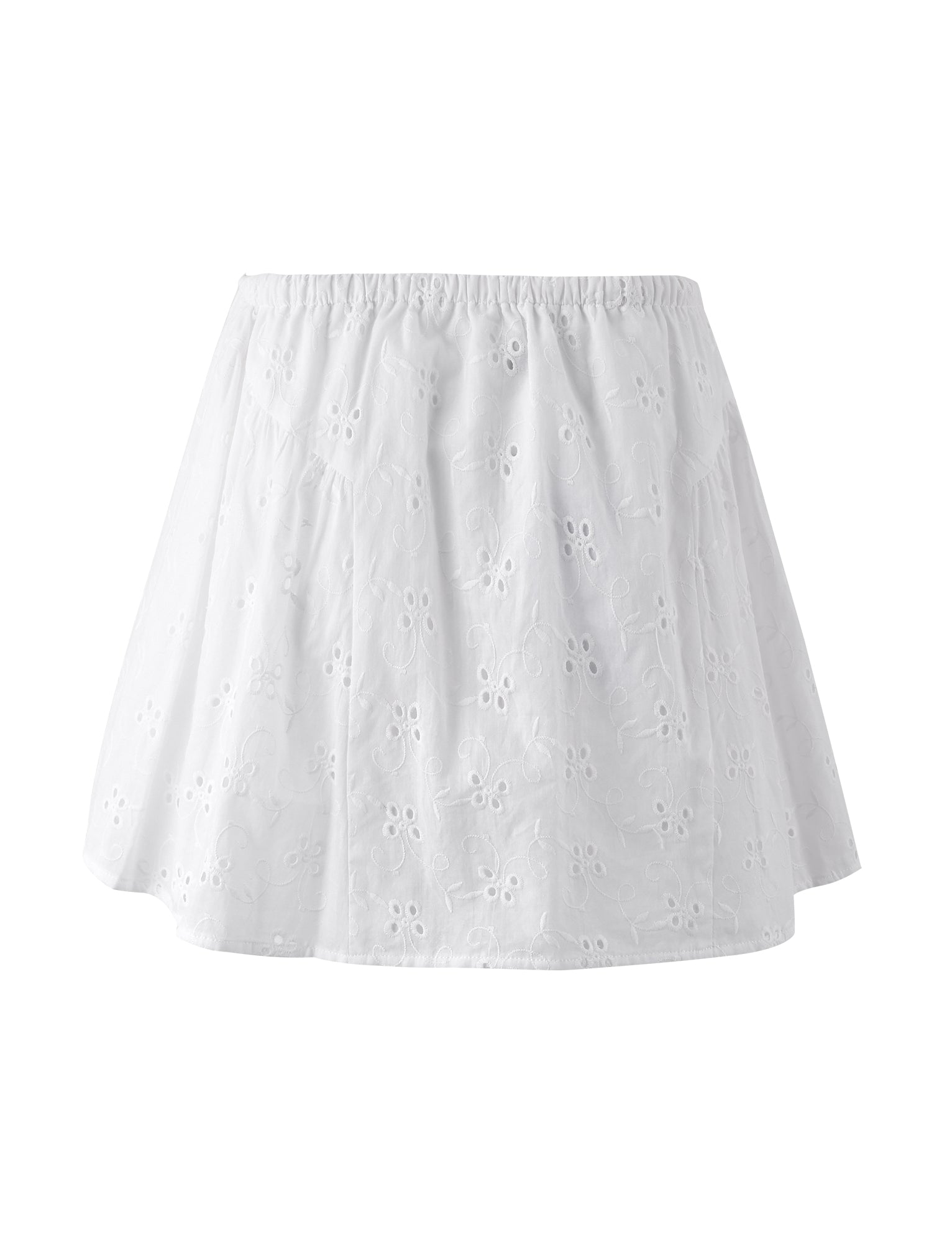 Kayleigh Skirt - White | Women's Fashion Skirt for Casual & Office Wear | Perfect for Spring & Summer Outfits