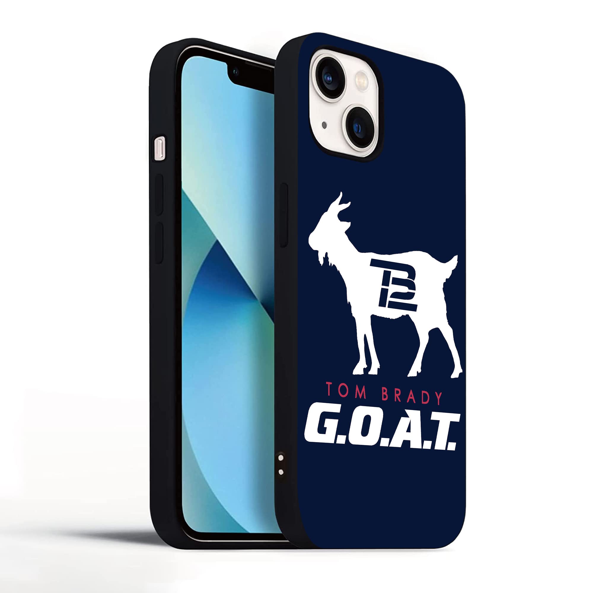 Premium Shockproof iPhone 13 Pro Max Case - Brady Goat TB12 Design | 6.7 Inch Full Protection Phone Cover | Durable & Stylish for Sports Fans | Perfect for Football Games, Workouts & Daily Use