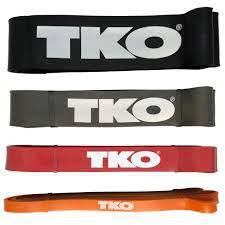 Premium TKO Resistance Band Set - 5-Piece Exercise Bands for Home Workouts, Strength Training & Physical Therapy | Ideal for Gym, Yoga, Pilates & Rehabilitation