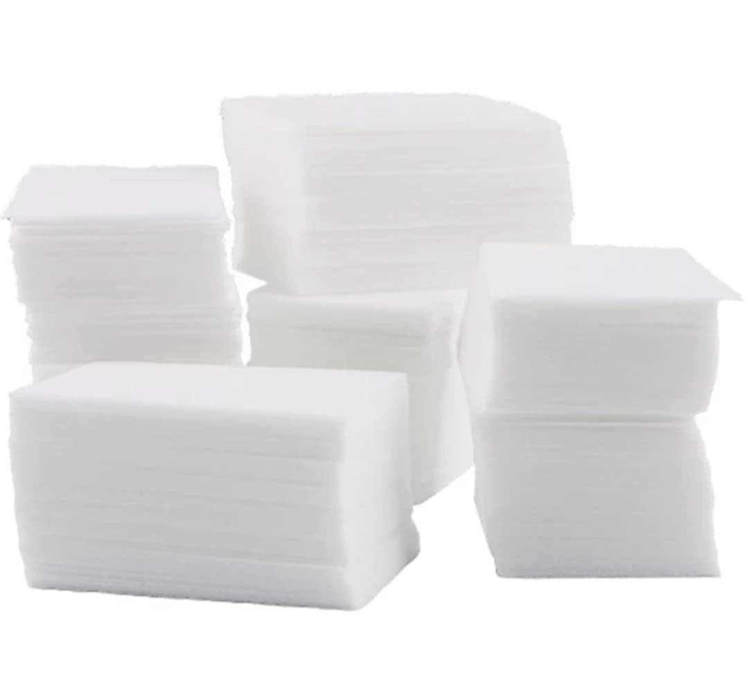 NAILSBAR Professional Nail Cotton Pads - 1000 Pcs Nail Wipes for Gel Polish Removal & Nail Art | Salon-Grade Nail Care Accessories for Manicure, Pedicure & At-Home Nail Treatments