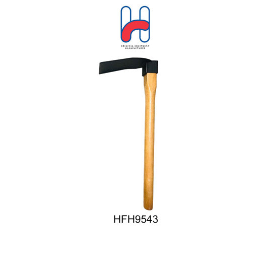 Premium Garden Hoe Tool 8x14x35cm (HFH9543) - Heavy Duty Weeding & Cultivating Tool for Vegetable Gardens, Flower Beds & Landscaping