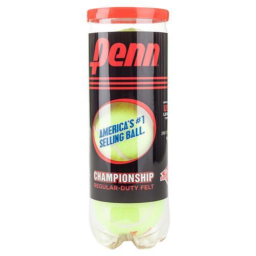 Champ Regular Duty Felt Tennis Balls - 4 Pack for Practice & Training | Ideal for Recreational Play, Coaching & Court Use