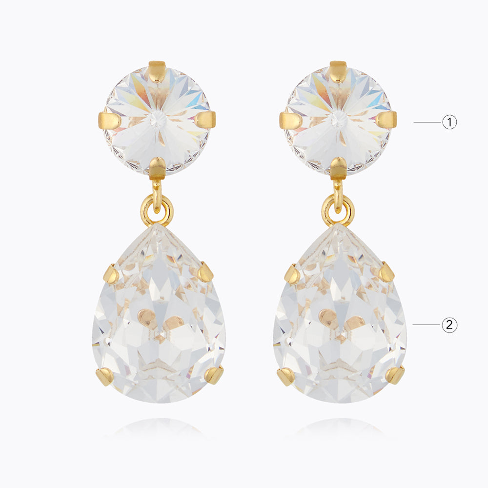 Elegant Classic Drop Earrings for Women - Choose Your Favorite Color | Perfect for Parties, Weddings & Everyday Wear