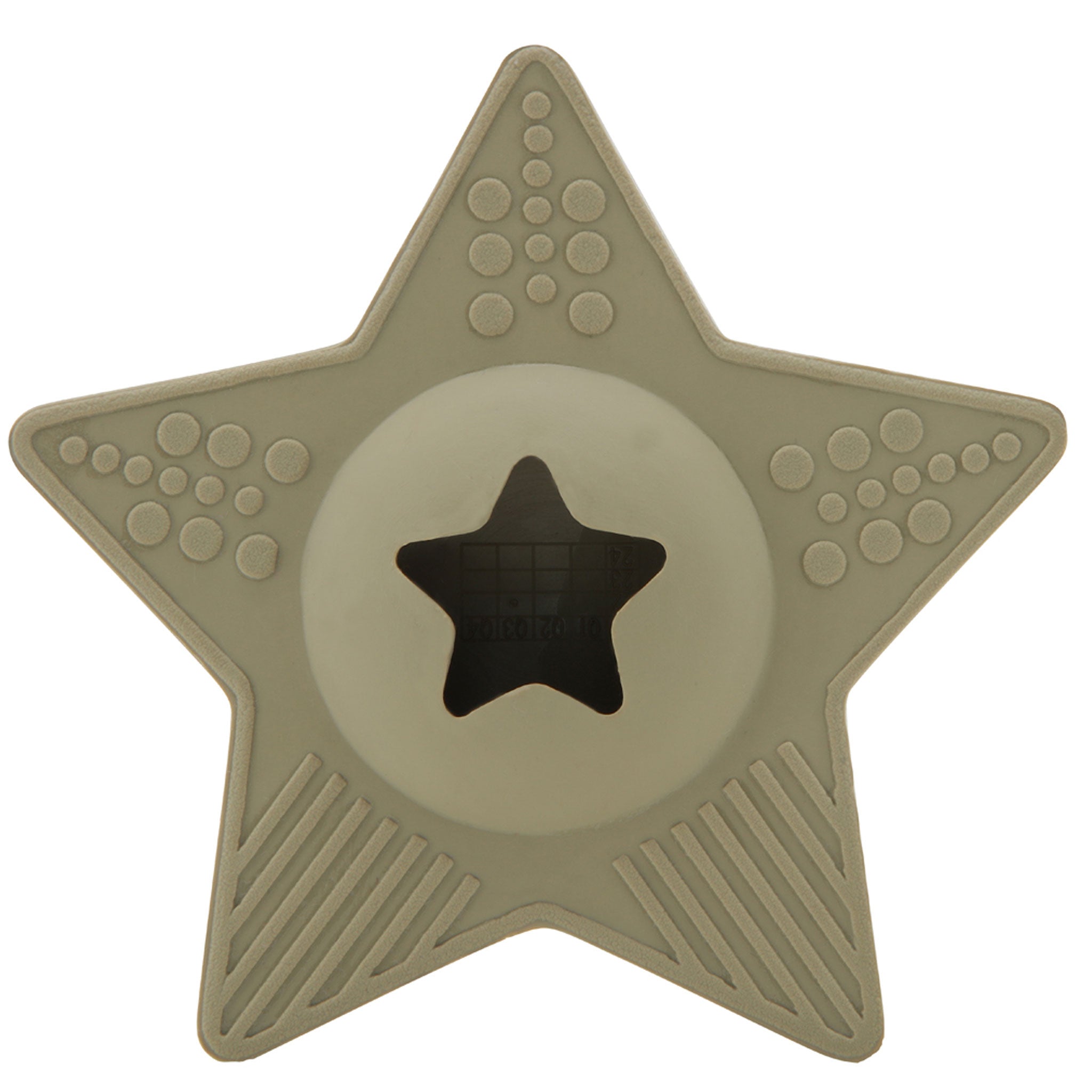 Hevea Star Treat Toy - Green Natural Rubber Chew Toy for Dogs - Perfect for Teething Puppies, Aggressive Chewers & Interactive Playtime