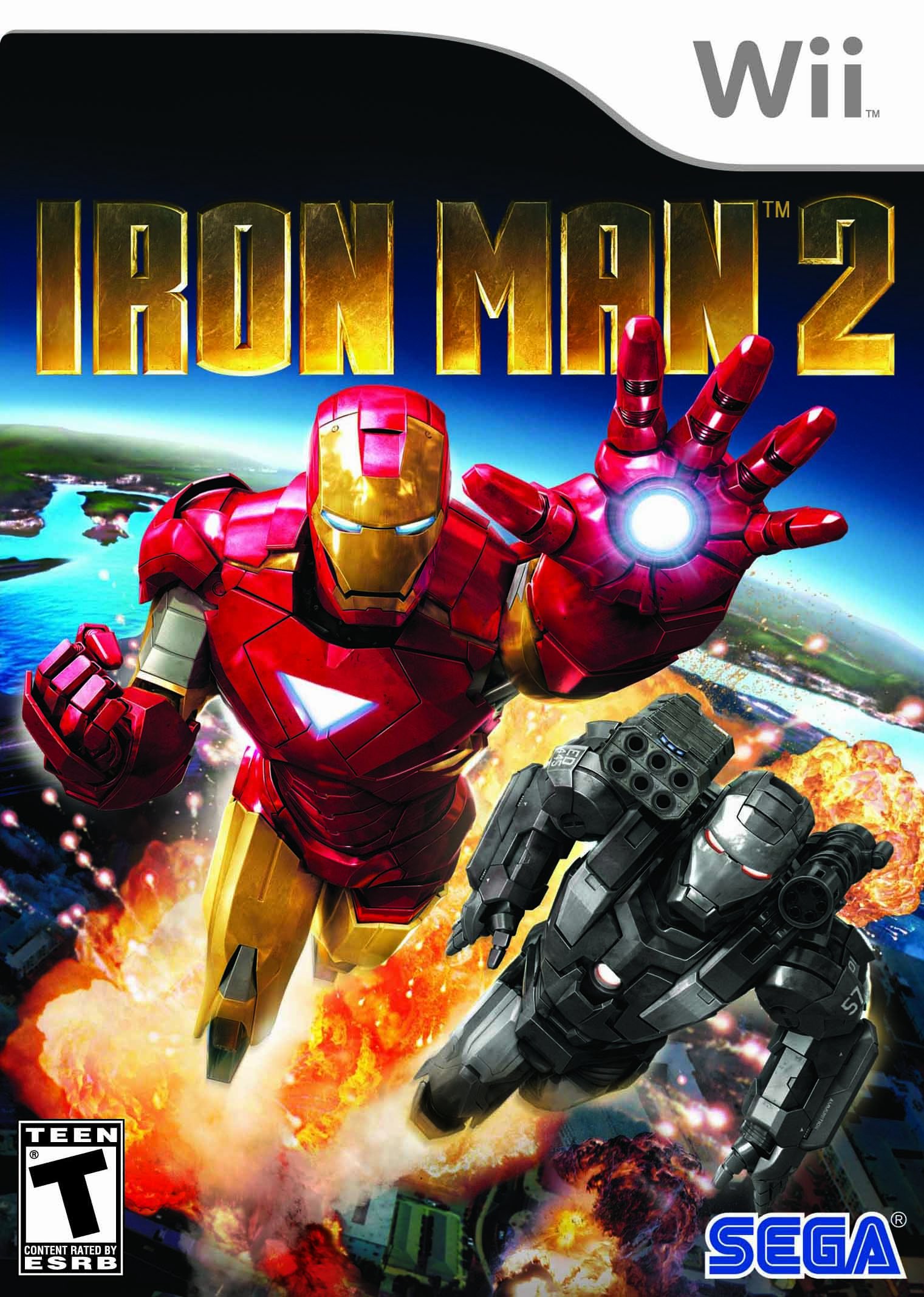 Iron Man 2 Video Game for Nintendo Wii - Action-Packed Superhero Adventure for Kids & Adults - Perfect for Family Game Nights & Marvel Fans