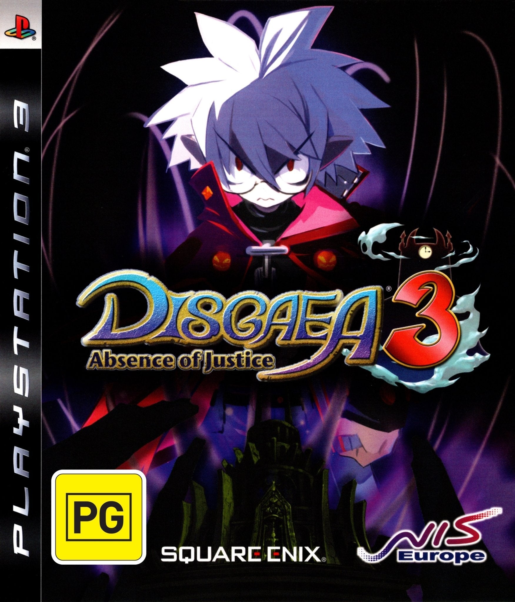 Disgaea 3: Absence of Justice PS3 Game - Playstation 3 RPG Strategy Game - PAL Version - Perfect for JRPG Fans & Tactical Gamers