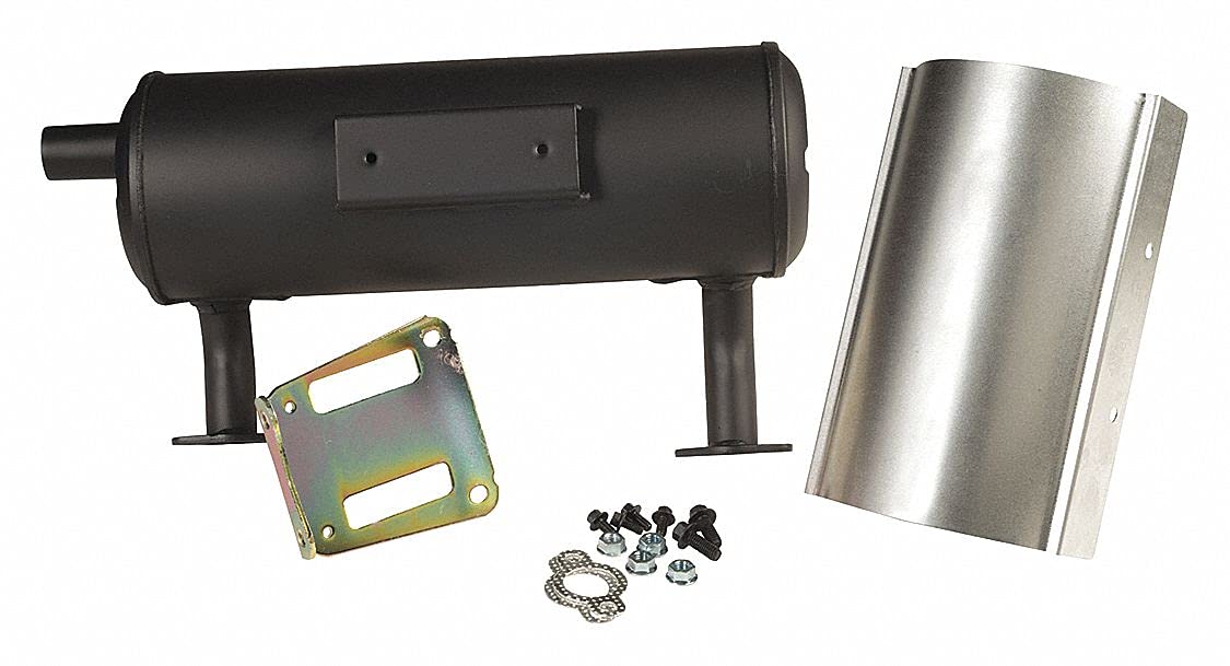 High-Performance Muffler Kit Compatible with 11K742 & 11K743 - Durable Exhaust Replacement for Trucks & Heavy-Duty Vehicles - Perfect for Off-Roading, Towing & Commercial Use