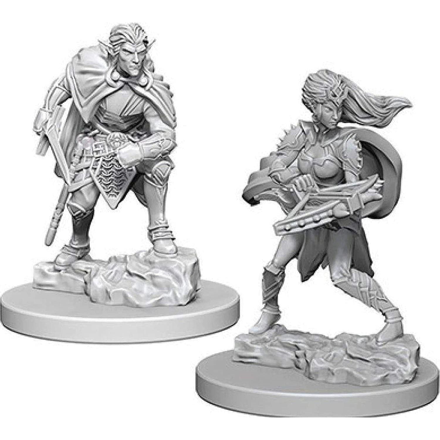 D&D Miniatures - Nolzur's Marvelous Miniatures Drow Figures for Dungeons & Dragons RPG Gaming & Tabletop Adventures
