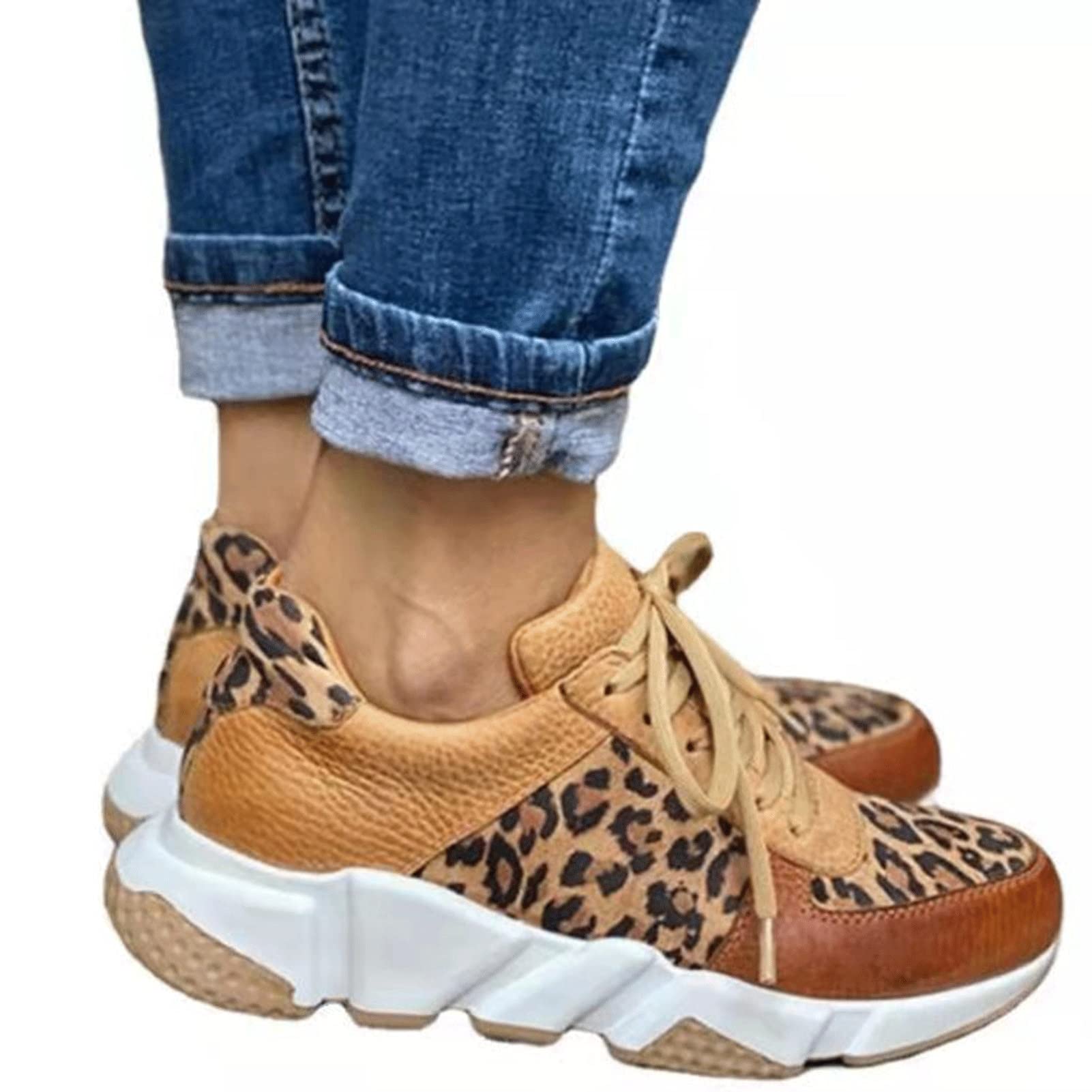 AXIENEX Women's Lightweight Breathable Non-Slip Sneakers - Fashionable Walking Shoes for Gym, Work, Shopping & Travel - Size 7.5 | Perfect for Casual Wear, Running Errands & Daily Comfort