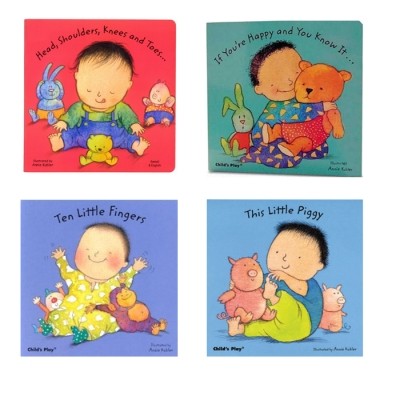 Bilingual Rhyming Board Books for Toddlers - English & Spanish Learning Books for Kids - Perfect for Early Childhood Education & Bedtime Reading