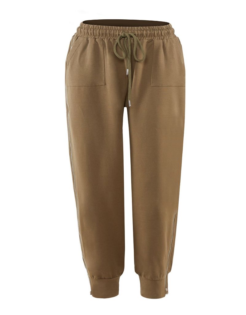 Stylish Side Zip Track Pants for Men & Women - Comfortable Athletic Joggers with Zipper Details - Perfect for Running, Gym Workouts & Casual Wear