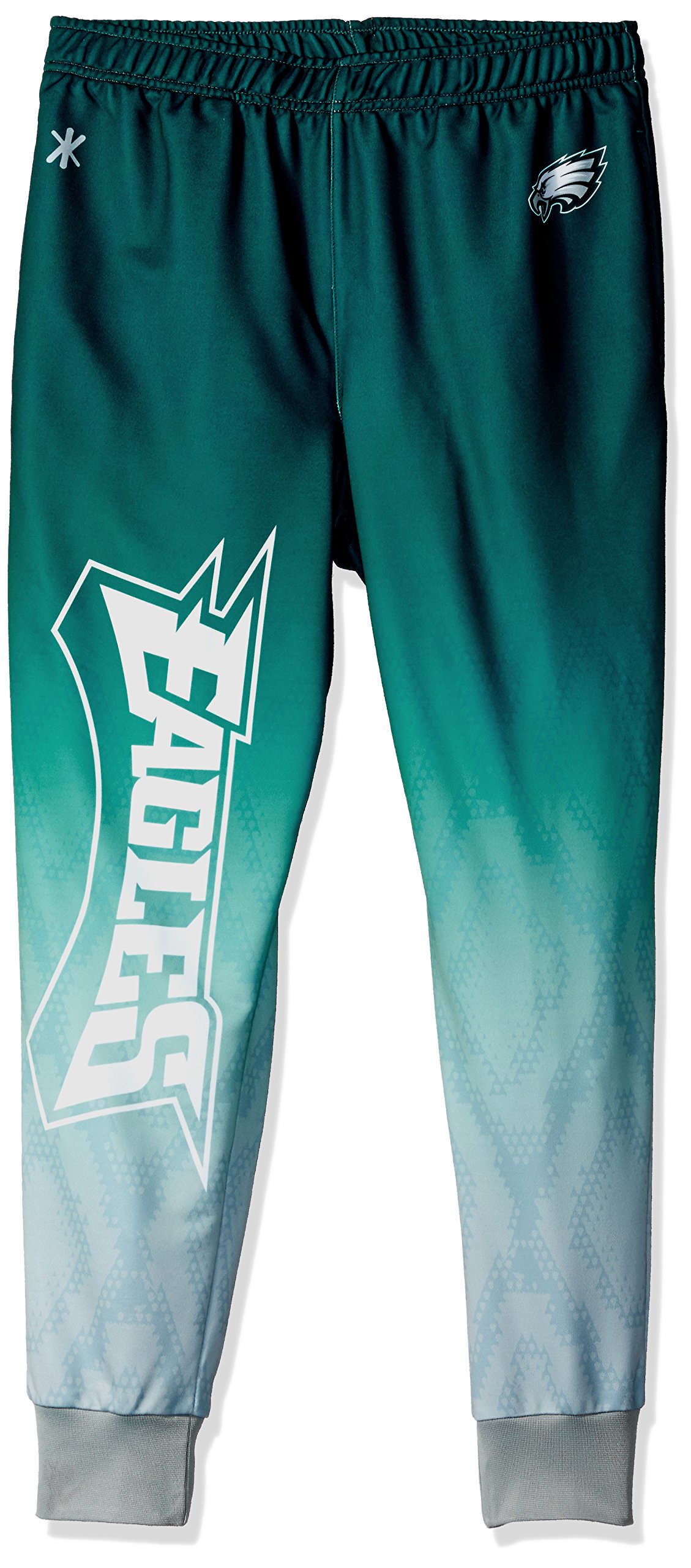 FOCO NFL Men's Gradient Jogger Pants - Breathable Polyester Workout Pants for Running, Gym & Lounge - Officially Licensed Football Apparel