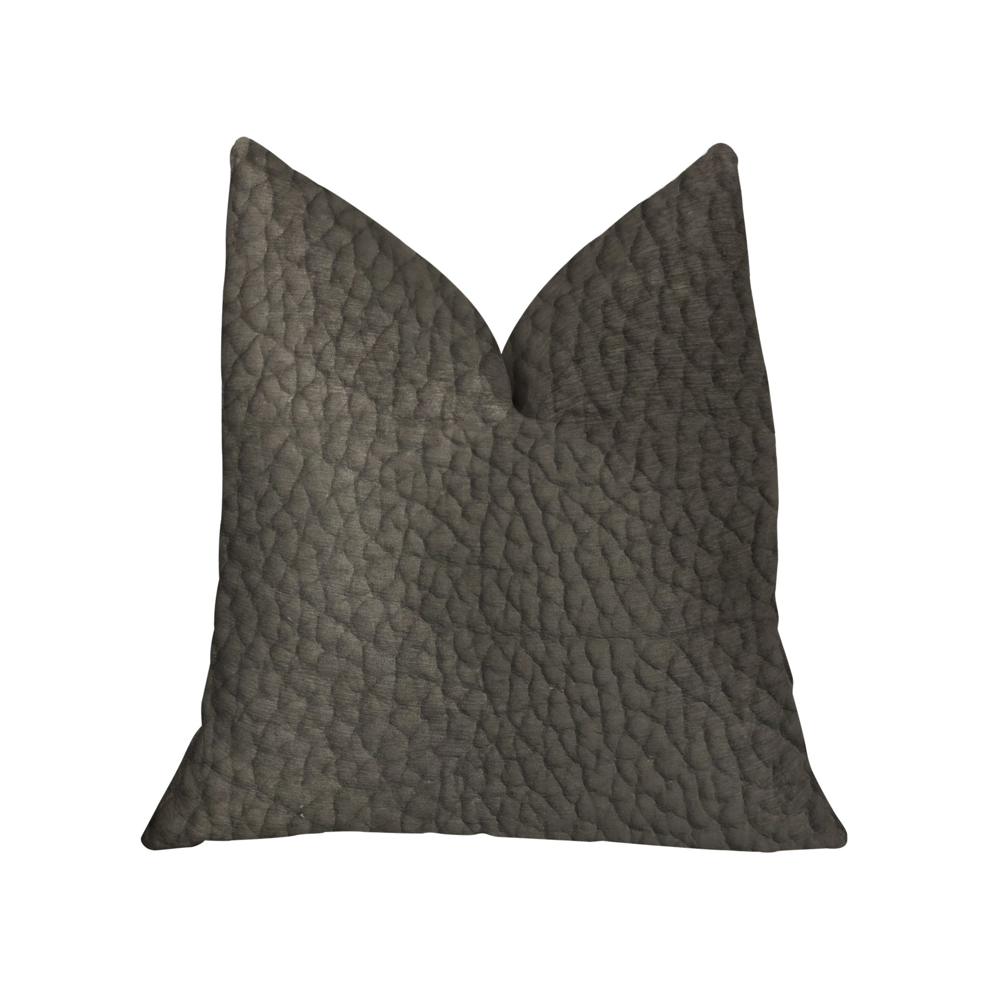 Plutus Modern Luxury Throw Pillow 16x16 Inch - Soft Decorative Cushion for Sofa, Bed & Living Room - Premium Home Decor Accent