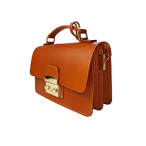 Handmade Genuine Leather Crossbody Bags for Women - Small Leather Shoulder Purse with Adjustable Strap - Perfect for Travel, Shopping & Everyday Use