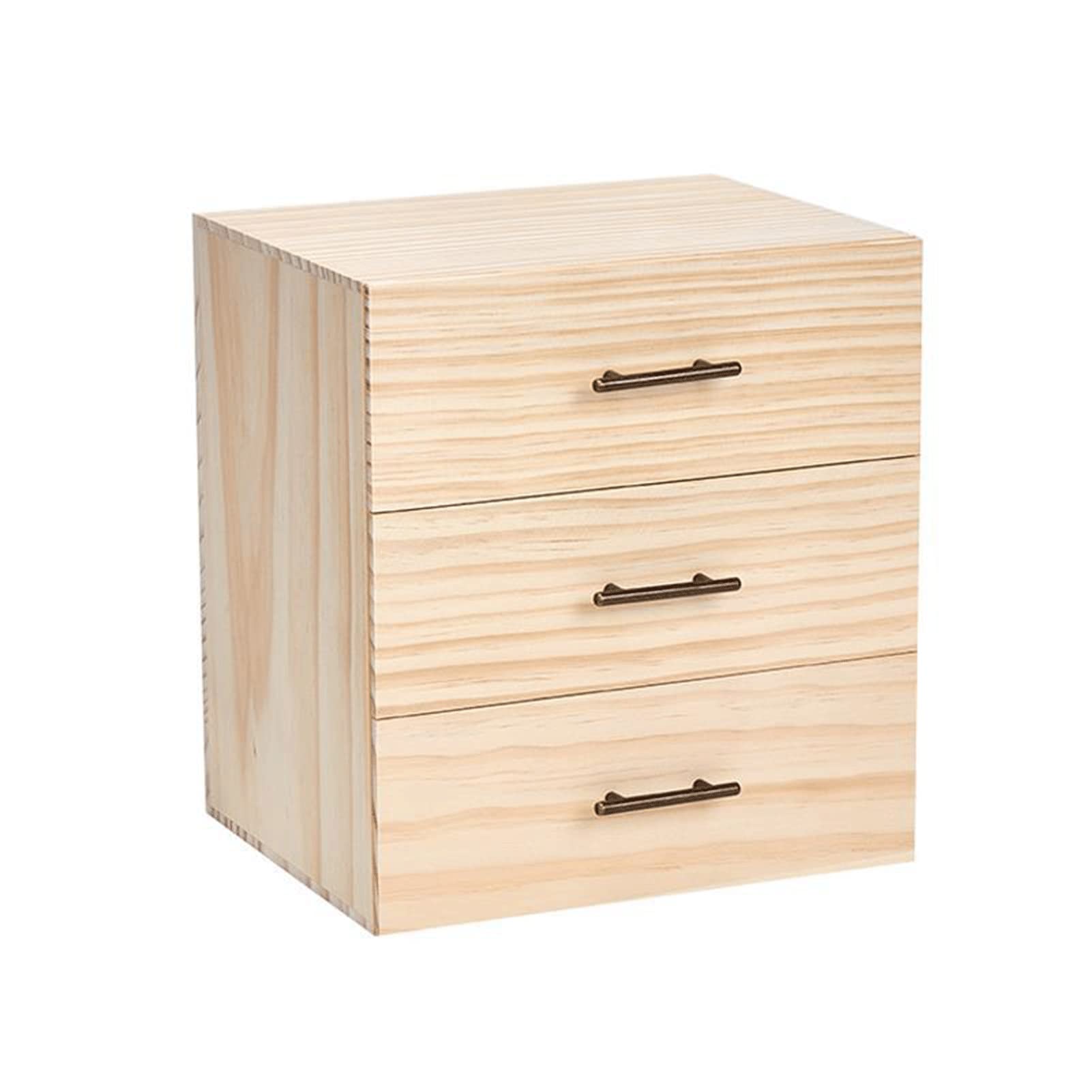 3-Tier Wooden Essential Oil Storage Box - Aromatherapy Organizer for Makeup, Nail Polish & Perfume | Essential Oil Holder for 5ml-30ml Bottles | Perfect for Spa, Bathroom & Vanity Organization
