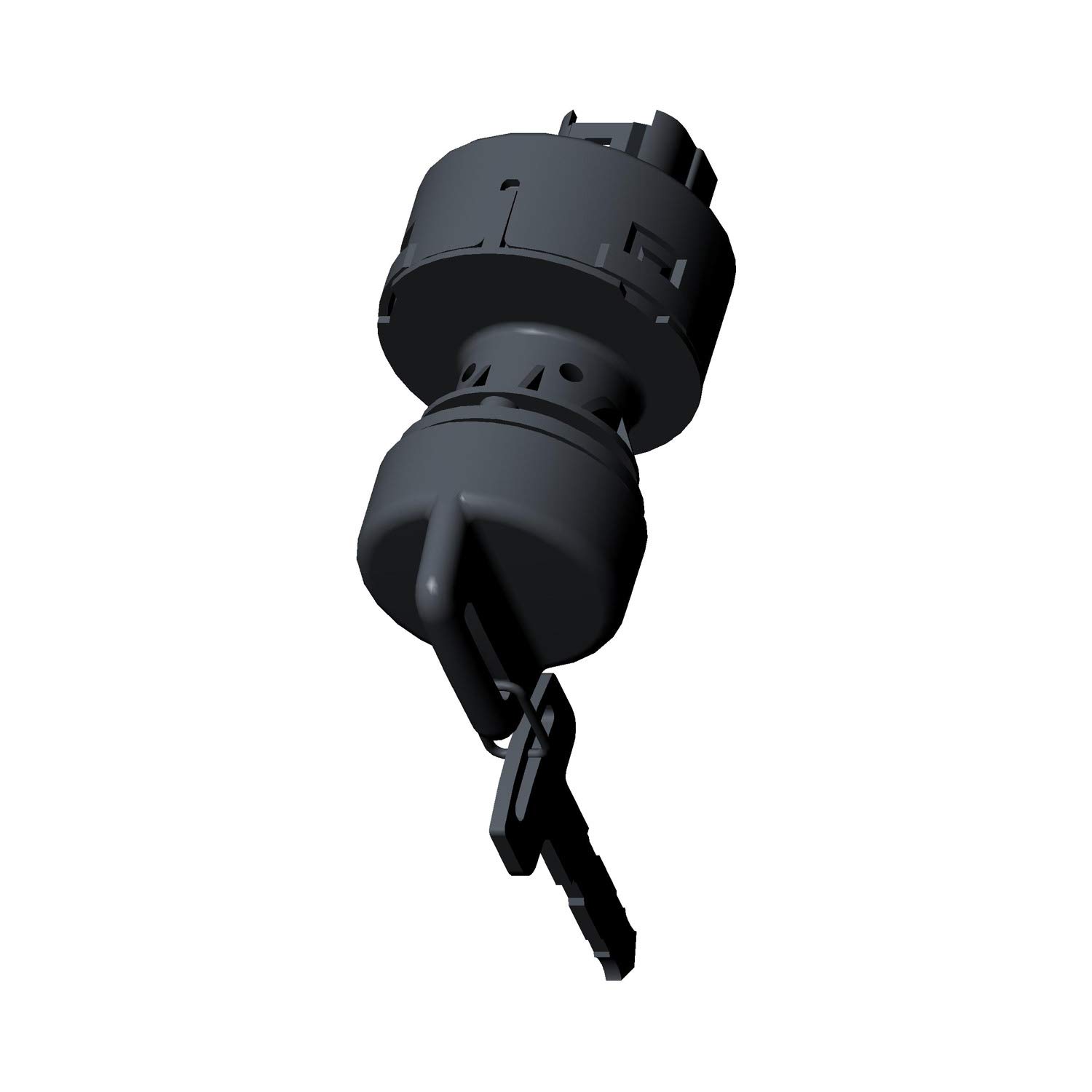 Polaris 4081435 Sealed 3 Position Common Key Switch - Heavy Duty Electrical Switch for Marine, RV, and Industrial Equipment