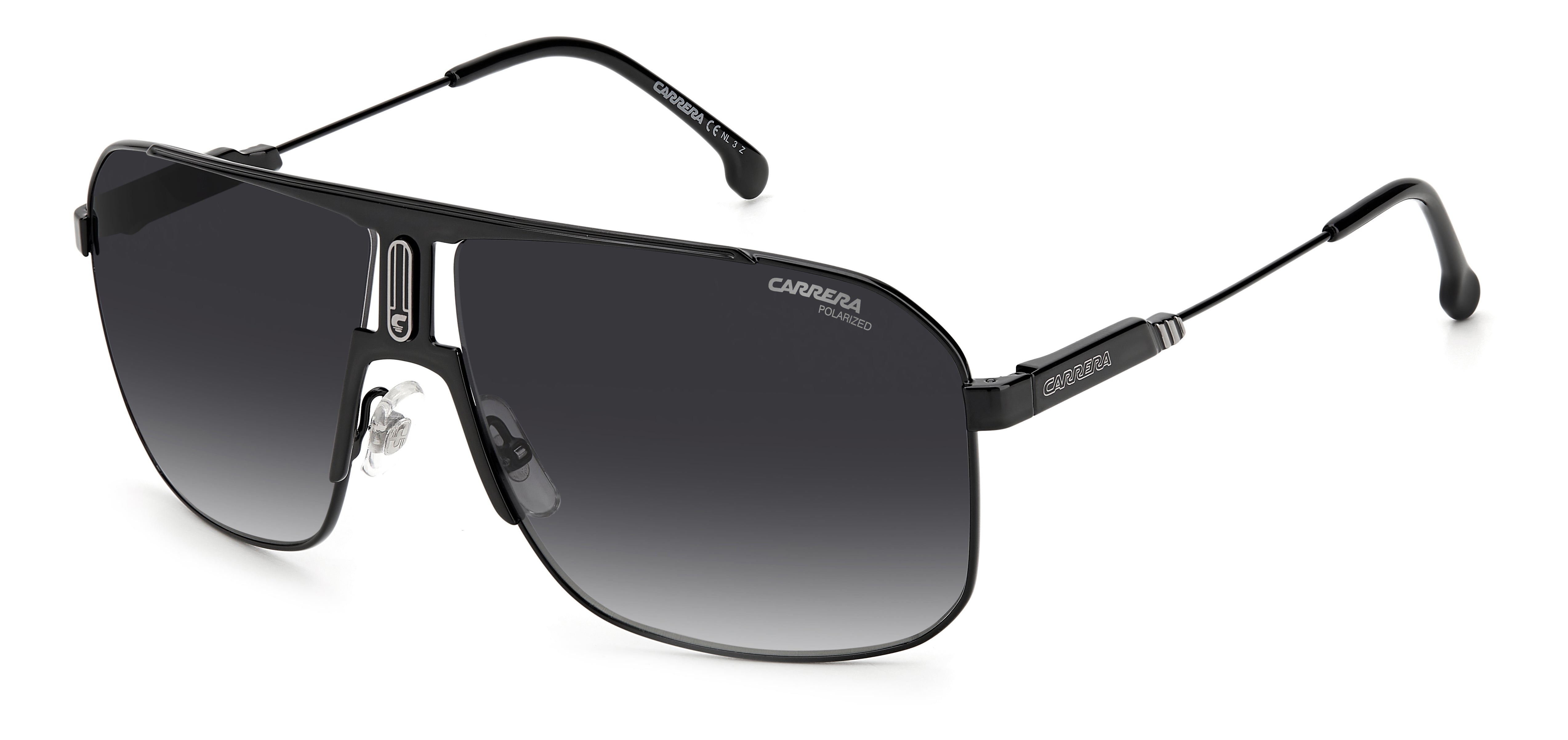 CARRERA 1043/S 807 6512 Polarized Sunglasses for Men & Women - UV Protection, Classic Aviator Style - Perfect for Driving, Beach & Outdoor Activities
