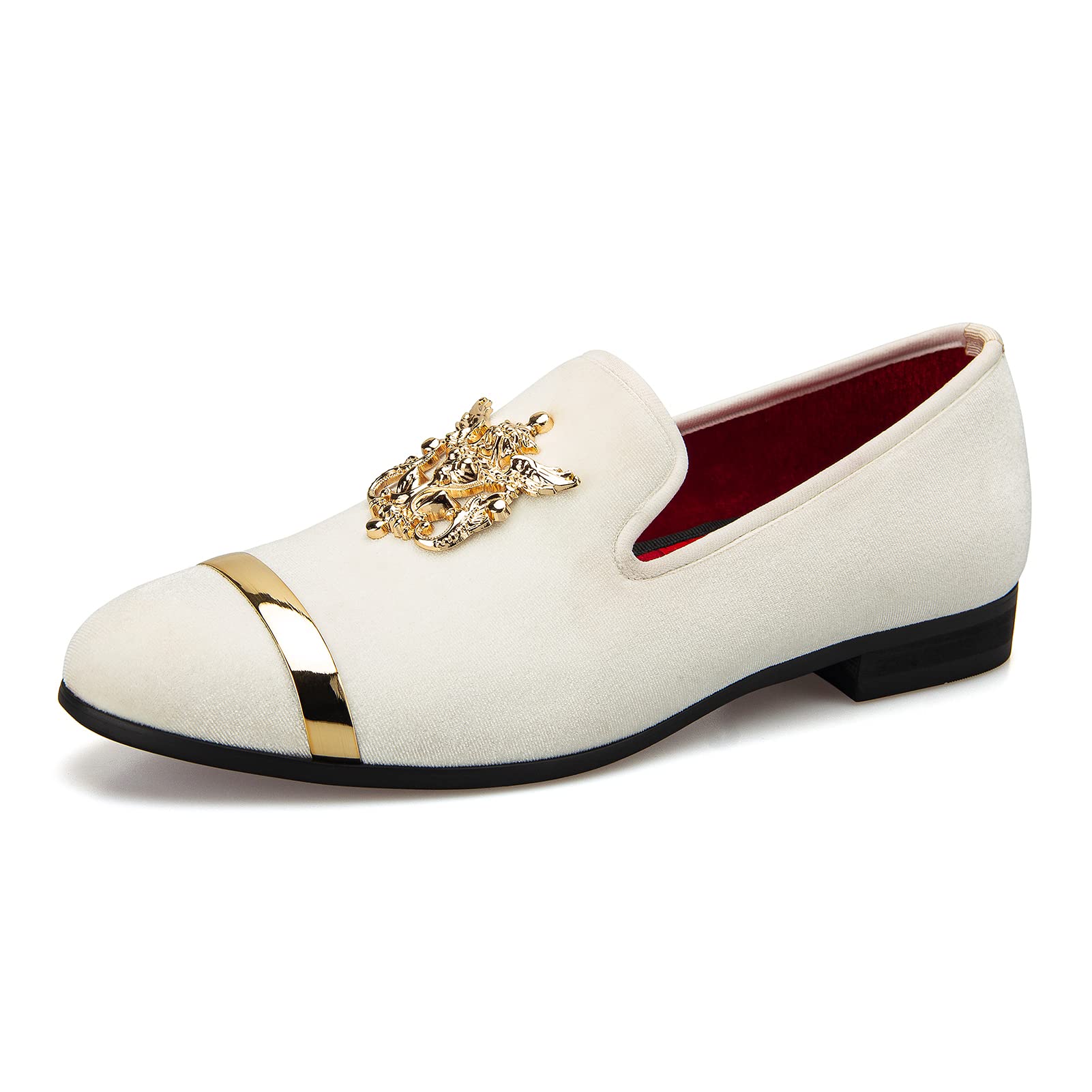 JITAI Men's Slip-On Loafers - Comfortable Dress Shoes for Wedding, Business & Casual Wear - Perfect for Office, Parties & Formal Events