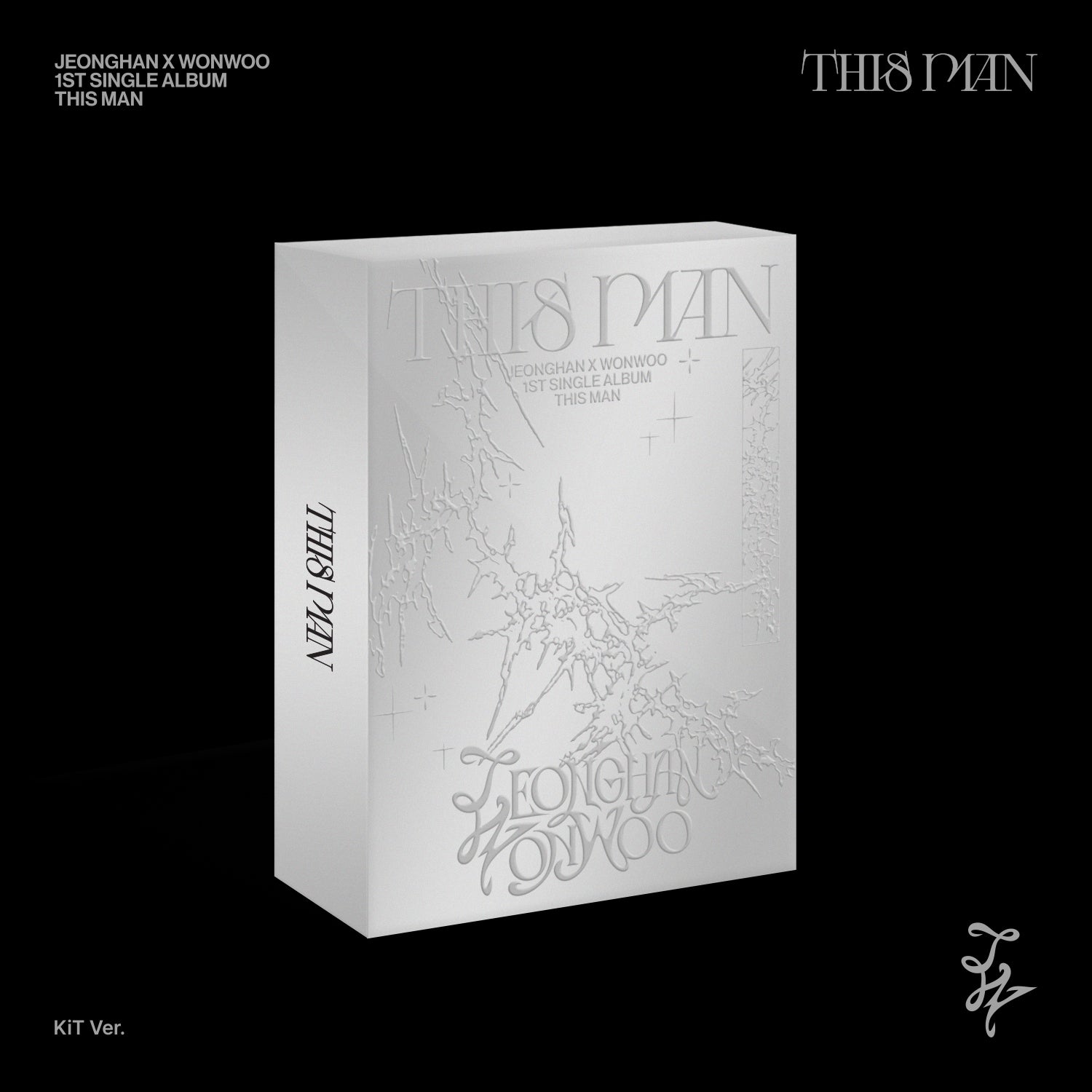 JEONGHAN X WONWOO 1ST SINGLE ALBUM 'THIS MAN' Kihno Kit - Kpop Photocard Set with Exclusive Merchandise - Perfect for Kpop Fans Collection and Gift Giving
